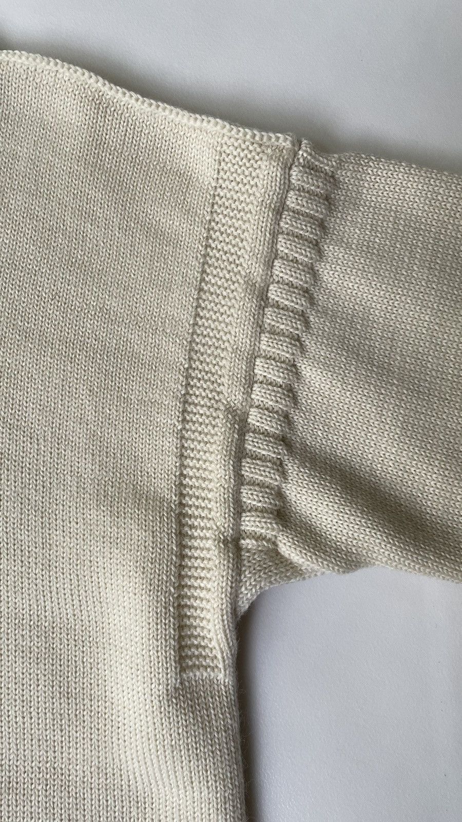 Maison Margiela S/S 22 ‘Destroyed’ Wool Fisherman Sweater Size M / US 6-8 / IT 42-44 - 6 Thumbnail