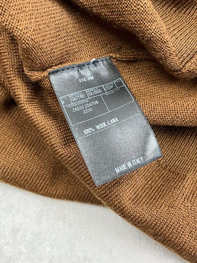 Gucci 2010s Gucci Brown Wool V-Neck Sweater Size US M / EU 48-50 / 2 - 11 Thumbnail
