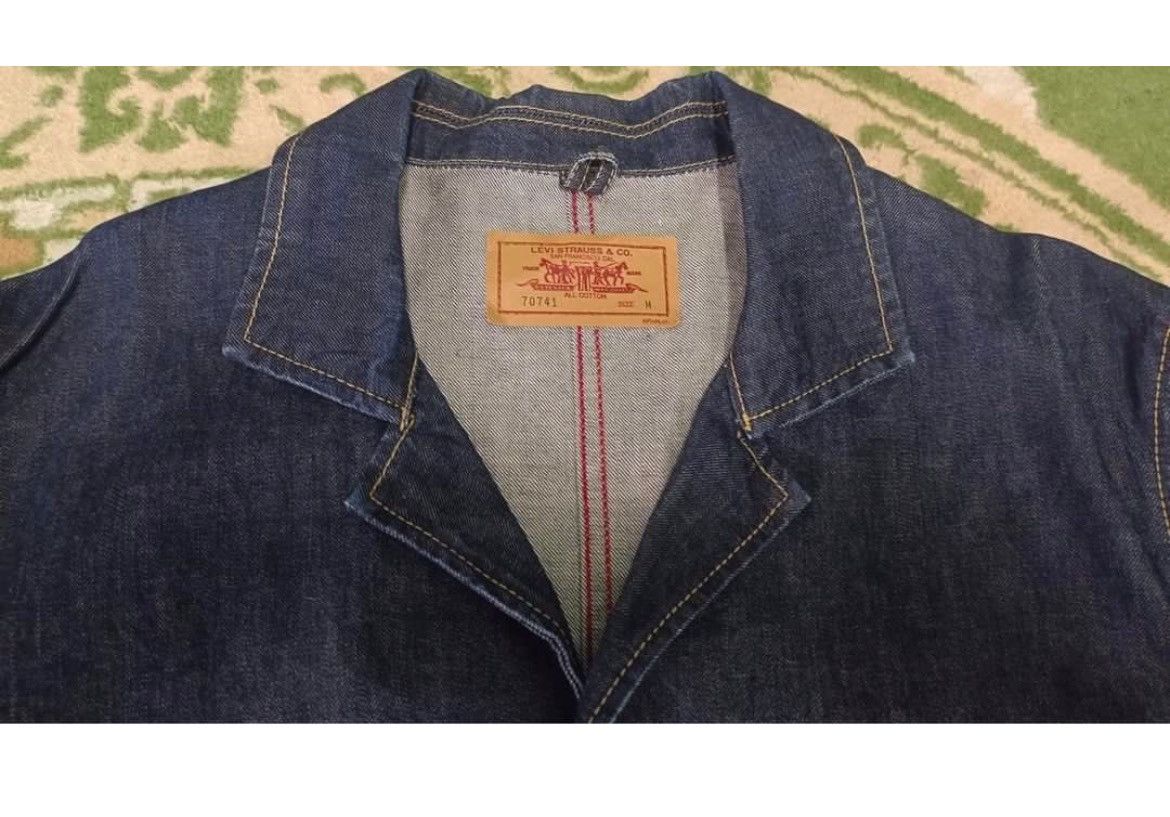 Japanese Brand × Levi's Vintage Clothing Vintage Levis 70741 Stamp J30 Denim Jacket Blazer Size US M / EU 48-50 / 2 - 4 Thumbnail