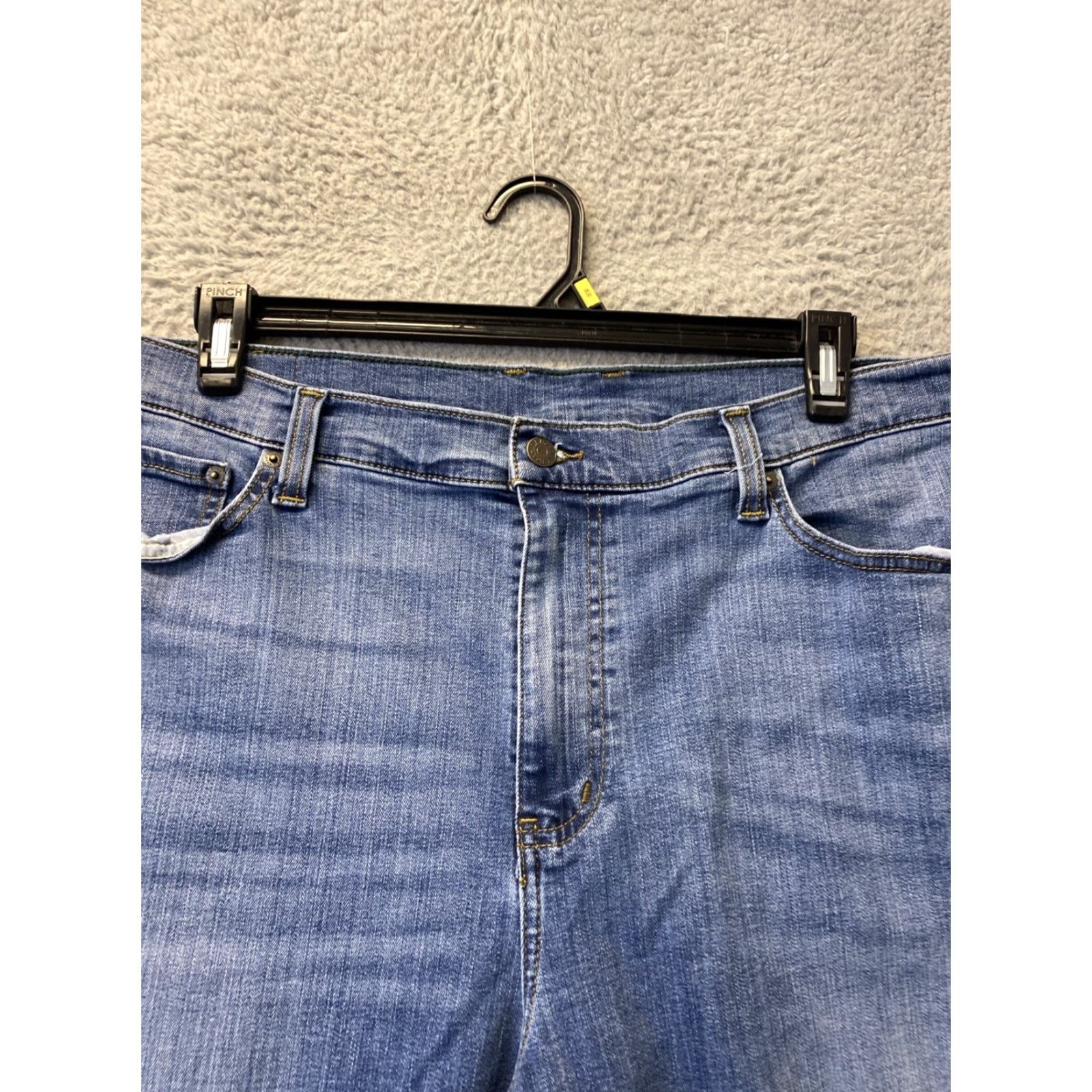 Vintage VINTAGE L.L. Bean Denim Jeans Men 40x30 Blue Slim Straight USA Made Size US 40 / EU 56 - 2 Thumbnail
