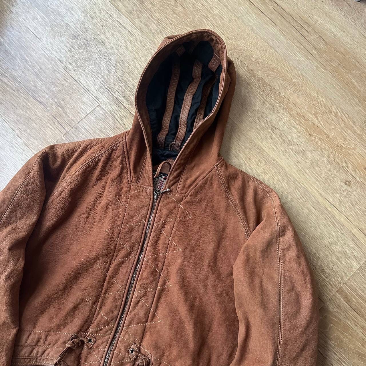 Diesel Diesel Leather Flying Cougar Jacket Size US XL / EU 56 / 4 - 4 Thumbnail