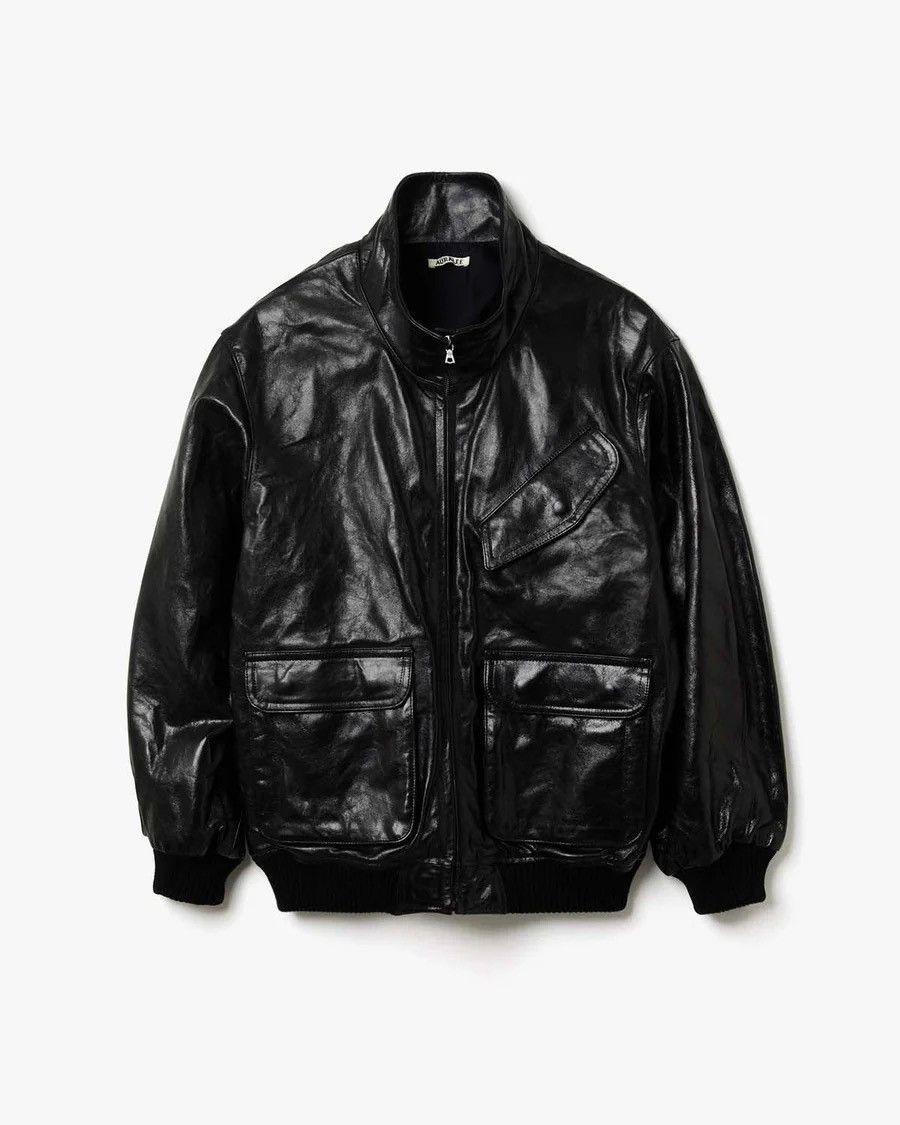 Auralee AURALEE LAMB LEATHER ZIP BLOUSON AW25 / size 4 / new w tags Size US M / EU 48-50 / 2 - 1 Thumbnail