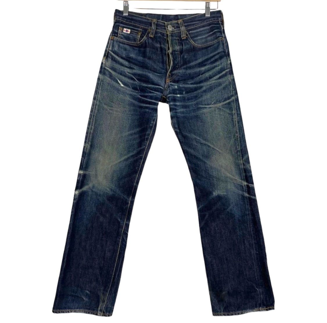 Studio D'Artisan 💥STUDIO D ARTISAN SELVEDGE BUTTON DENIM JEAN Size US 29 - 1 Thumbnail