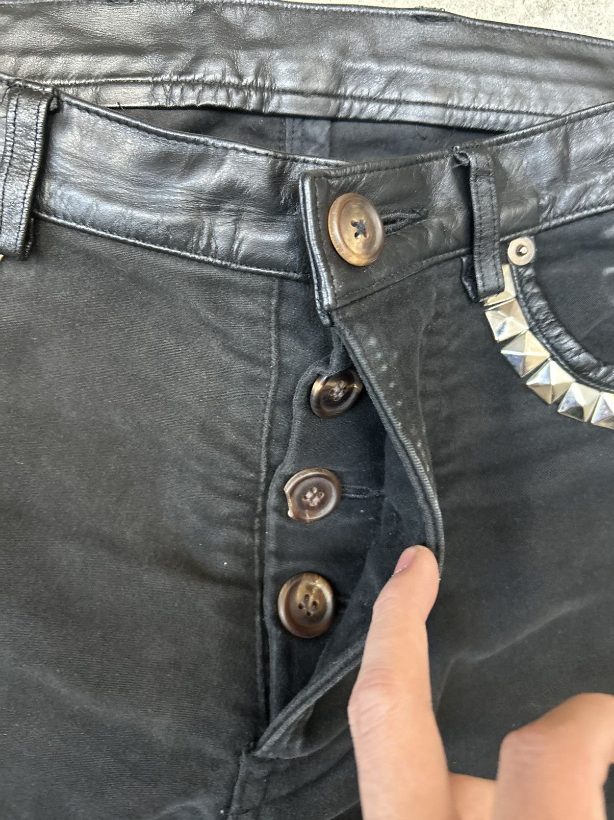 Other LOWRIDER Black Wide Denim Pants Size US 30 / EU 46 - 4 Thumbnail