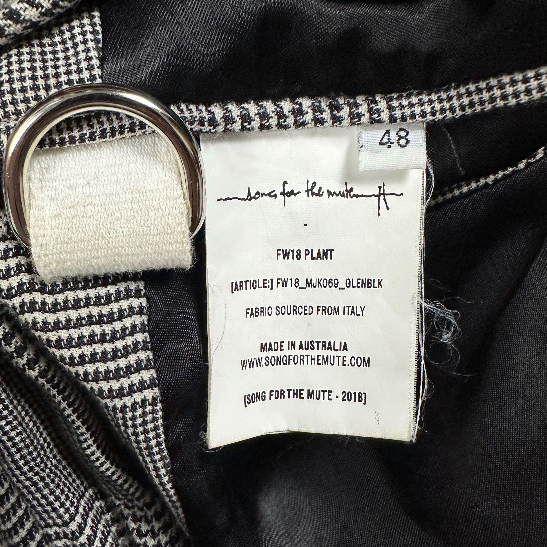 Song For The Mute sftm songforthemute fw18 bomber jacket Size US L / EU 52-54 / 3 - 5 Thumbnail
