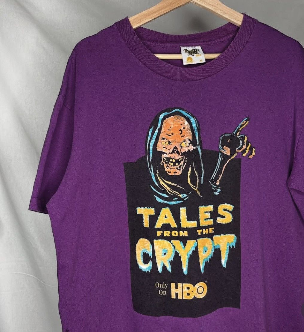 Vintage Vintage Tales from the Crypt promo tee Size US XL / EU 56 / 4 - 2 Thumbnail