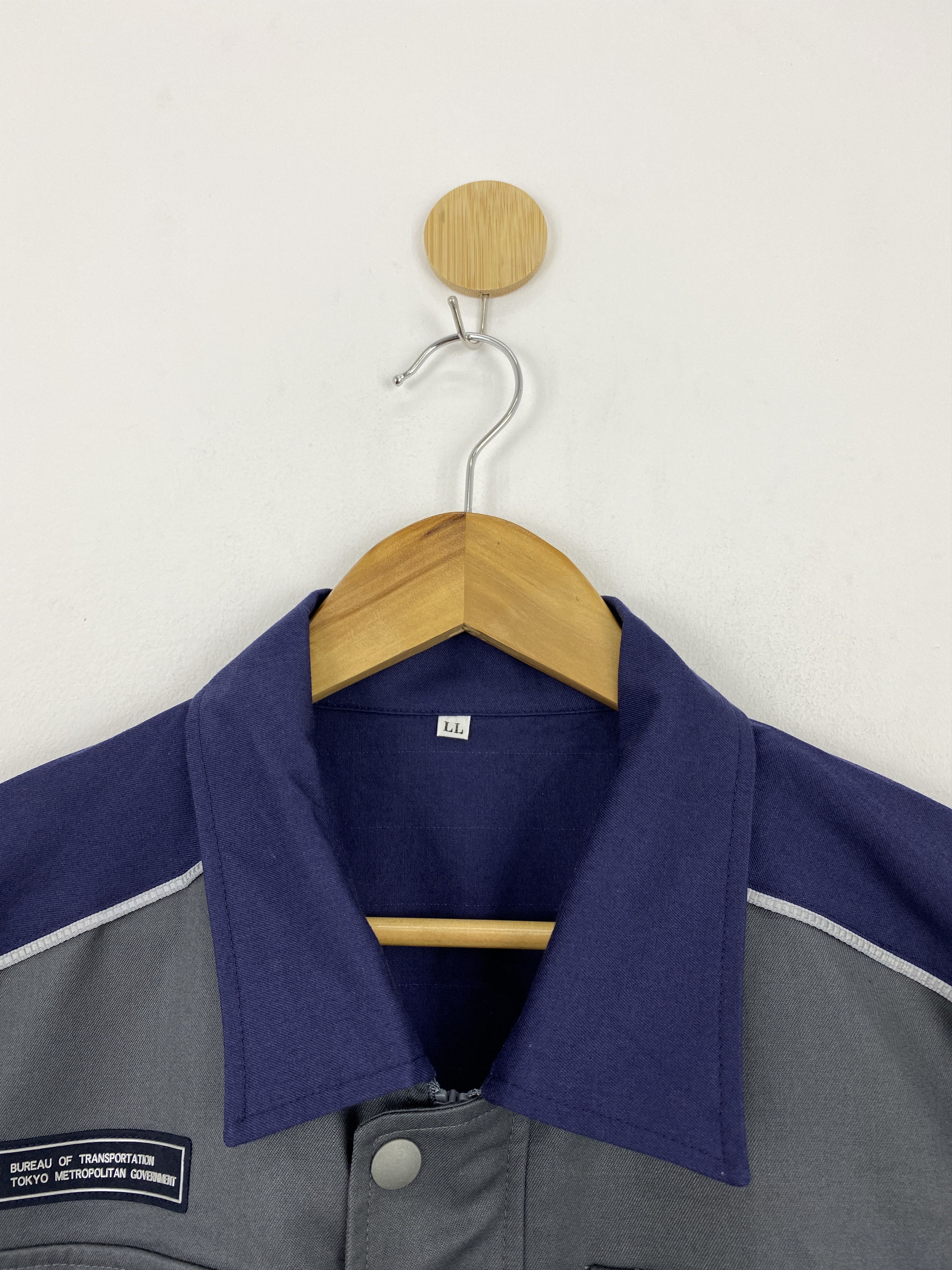 Japanese Brand Vintage Japanese Brand Worker Denim Jacket J1778 Size US XL / EU 56 / 4 - 9 Thumbnail