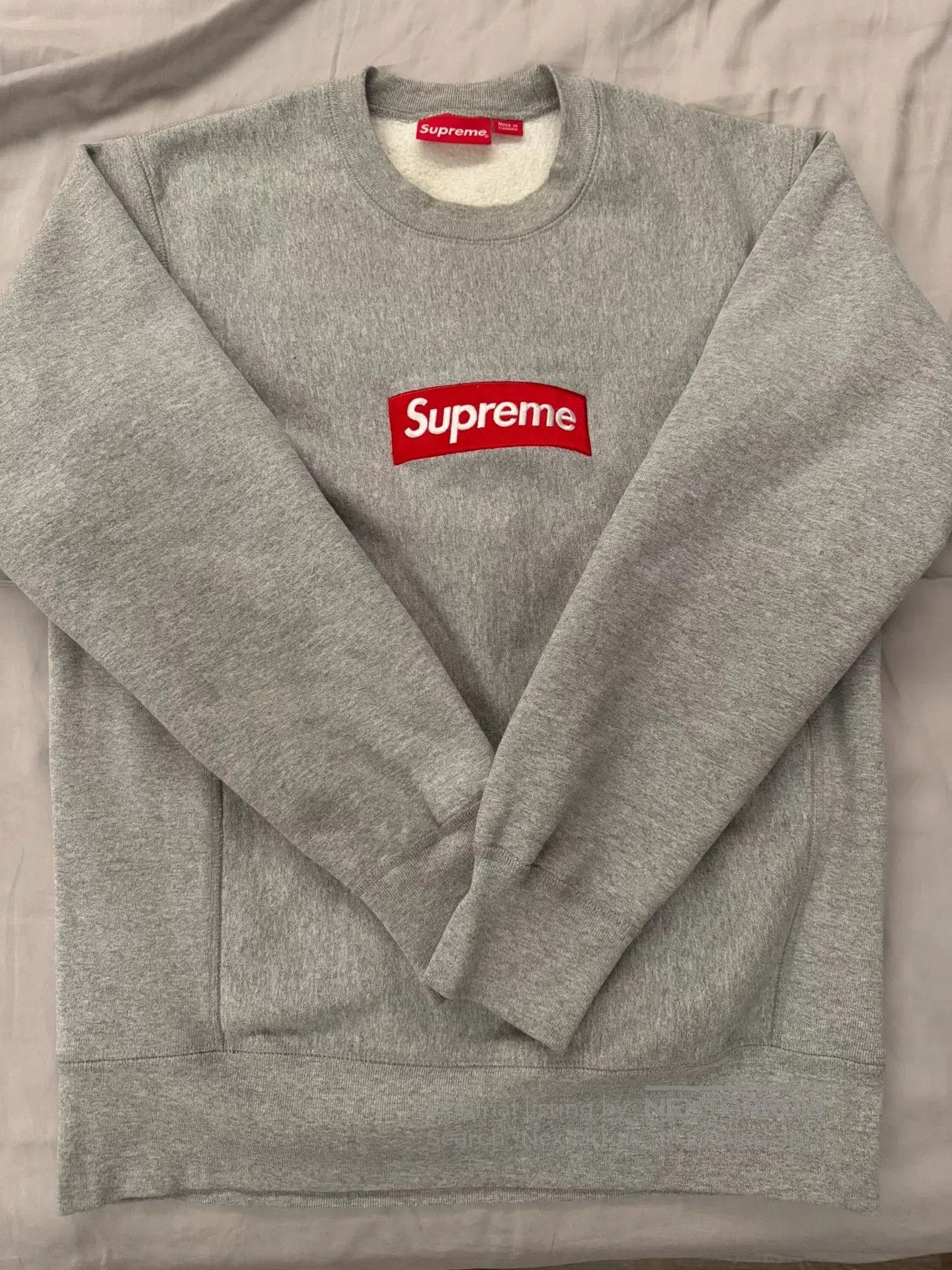 Supreme Supreme 15AW Box Logo Crewneck. Size US M / EU 48-50 / 2 - 2 Thumbnail