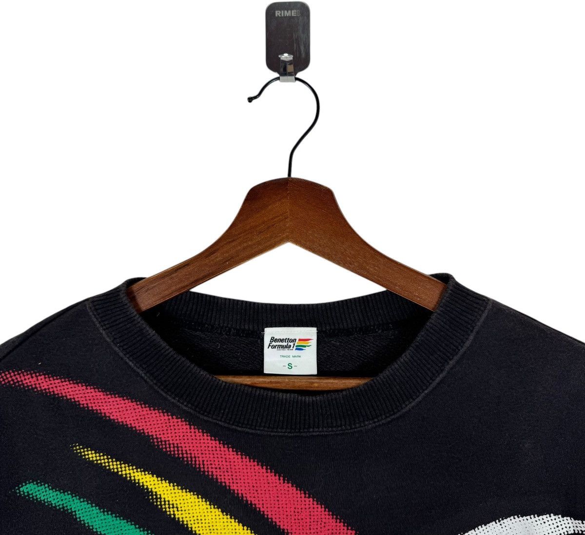 Benetton VINTAGE BENETTON FORMULA 1 RACING PULLOVER CREWNECK Size US S / EU 44-46 / 1 - 6 Thumbnail