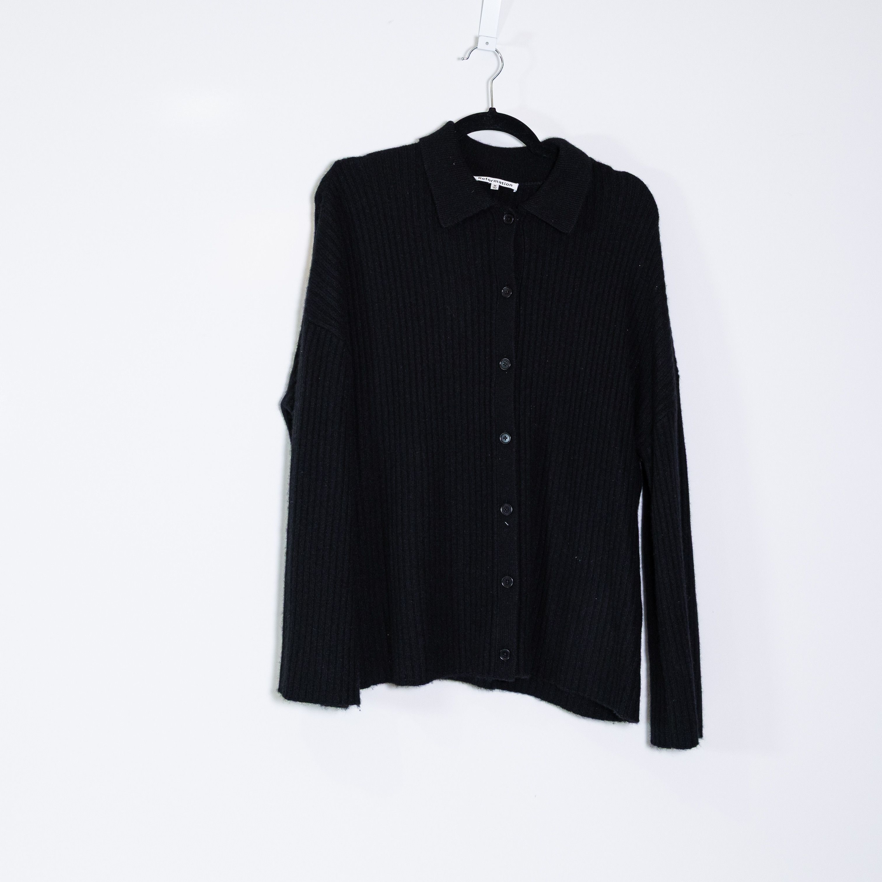 Reformation Reformation Fantino Cashmere Ribbed Knit Size M / US 6-8 / IT 42-44 - 1 Thumbnail