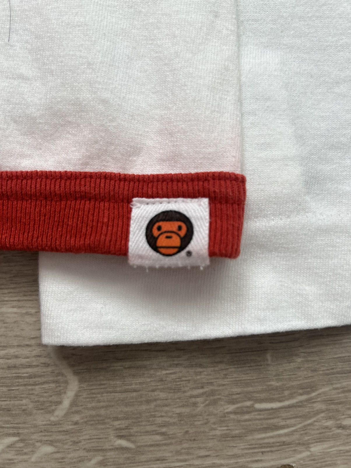 Bape × Kaws 2006 Bape x Kaws Ringer Long Sleeve Tee Size US L / EU 52-54 / 3 - 5 Thumbnail