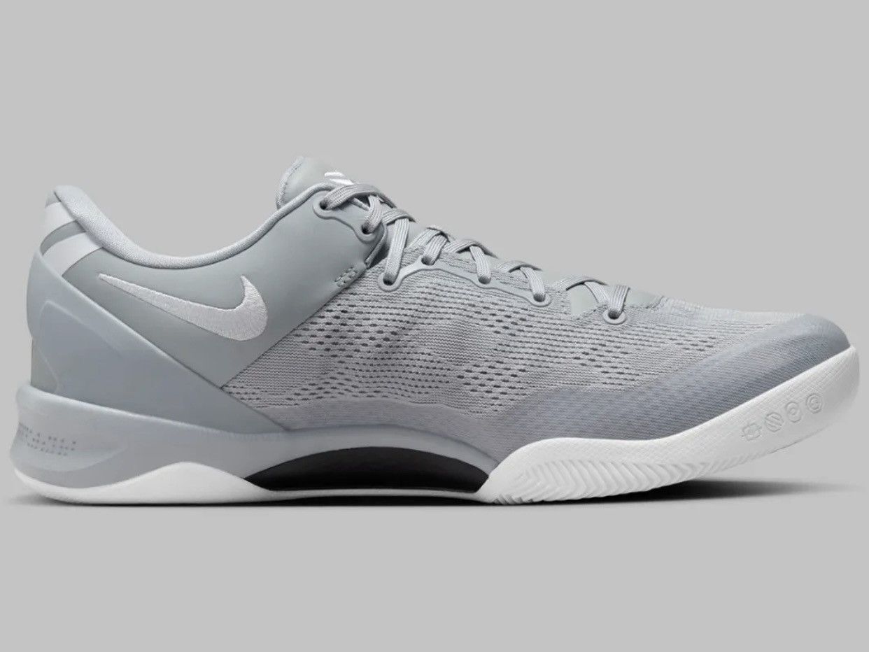 Nike 2024 NIKE KOBE 8 PROTRO WOLF GREY/WHITE (10.5) Size US 10.5 / EU 43-44 - 5 Thumbnail