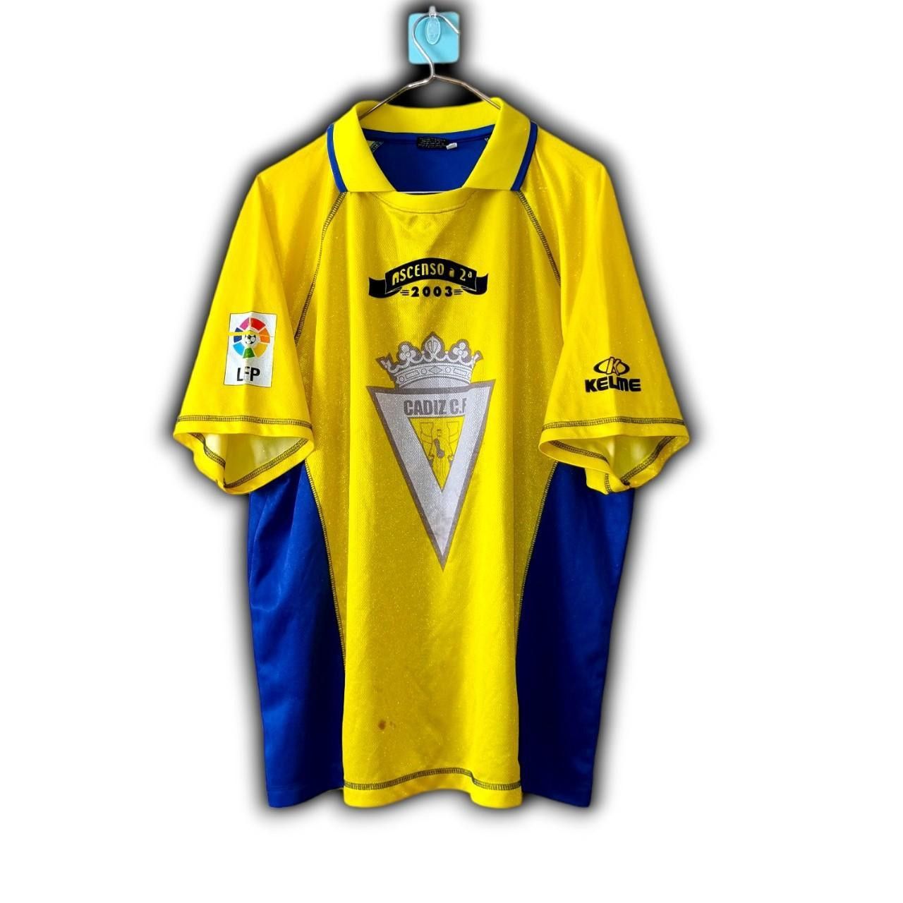 Other CF Cadiz 2003 2004 2005 Home Rare Shirt Jersey Kelme Size US XL / EU 56 / 4 - 2 Thumbnail
