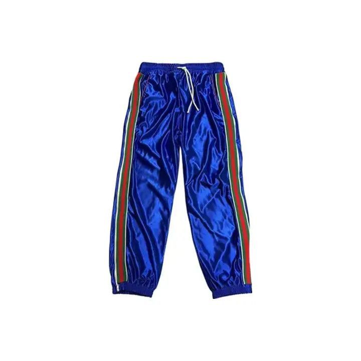 Gucci Gucci Gucci Blue Drawstring Casual Pants for Men -2506 Size US 26 / EU 42 - 1 Thumbnail