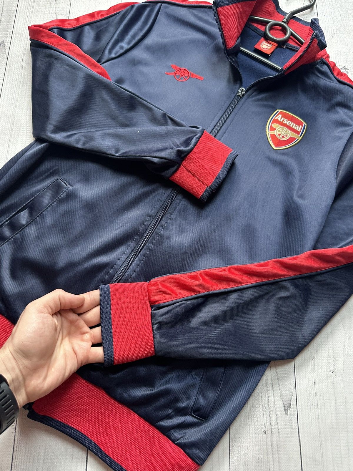 Vintage Vintage Arsenal soccer jacket size S logo Size US S / EU 44-46 / 1 - 4 Thumbnail