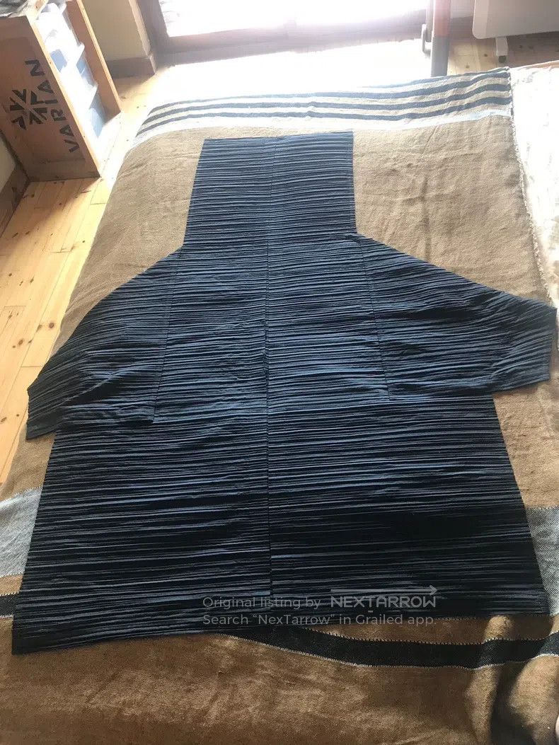 Issey Miyake Issey Miyake Brush Logo Trench Coat Black Size S / US 4 / IT 40 - 1 Thumbnail