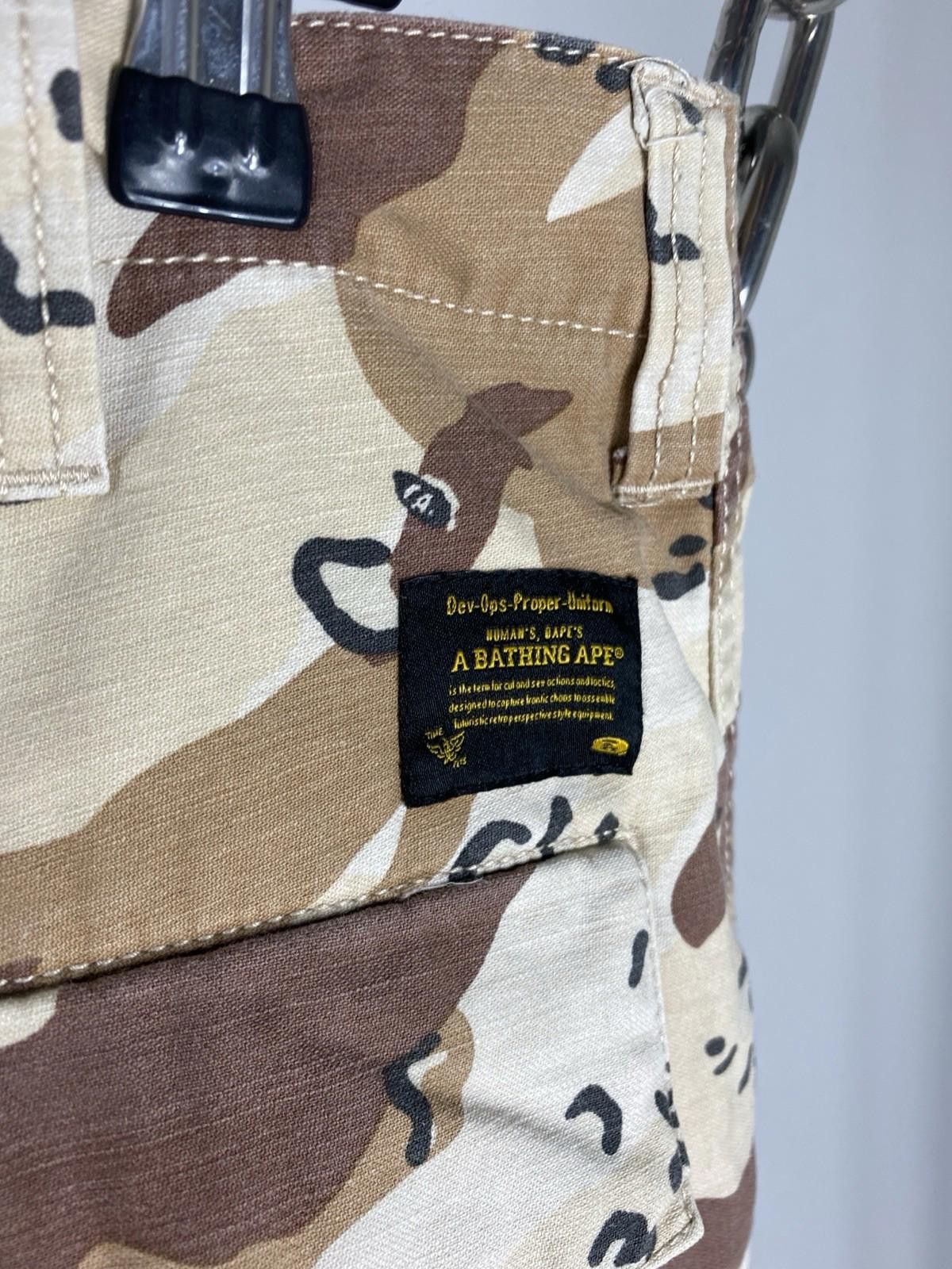 Other A Bathing Ape Bape Desert Camo Cargo Shorts Size US 30 / EU 46 - 4 Thumbnail