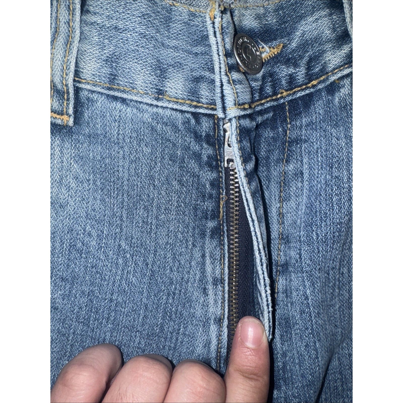 J.Lindeberg × Vintage J.Lindeberg Men’s Flared Stone Wash Jeans Y2K Vintage Denim Size US 32 / EU 48 - 2 Thumbnail