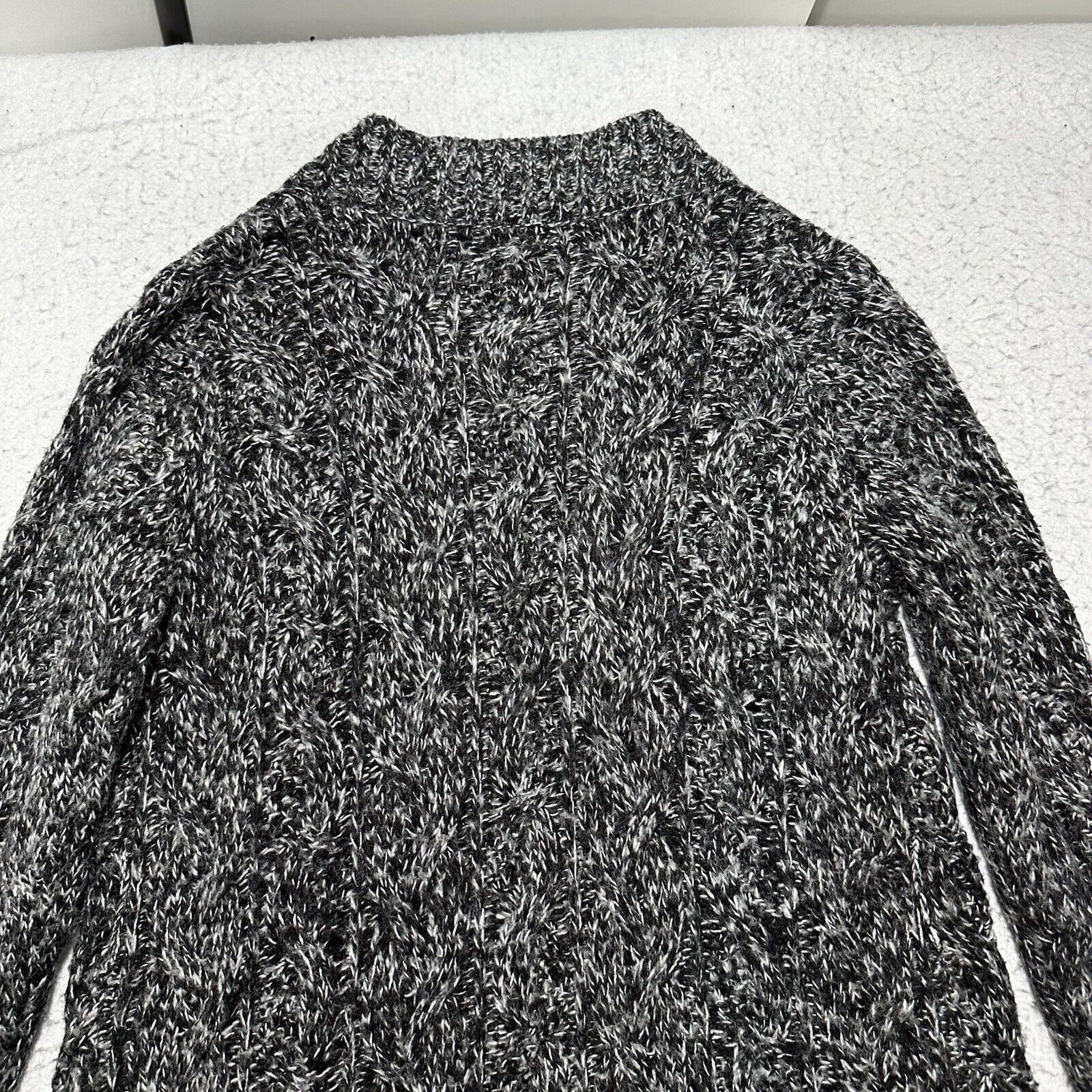 Gap Gap XS Cardigan Sweater Pockets Heavyweight Knit Black Size XS / US 0-2 / IT 36-38 - 11 Thumbnail