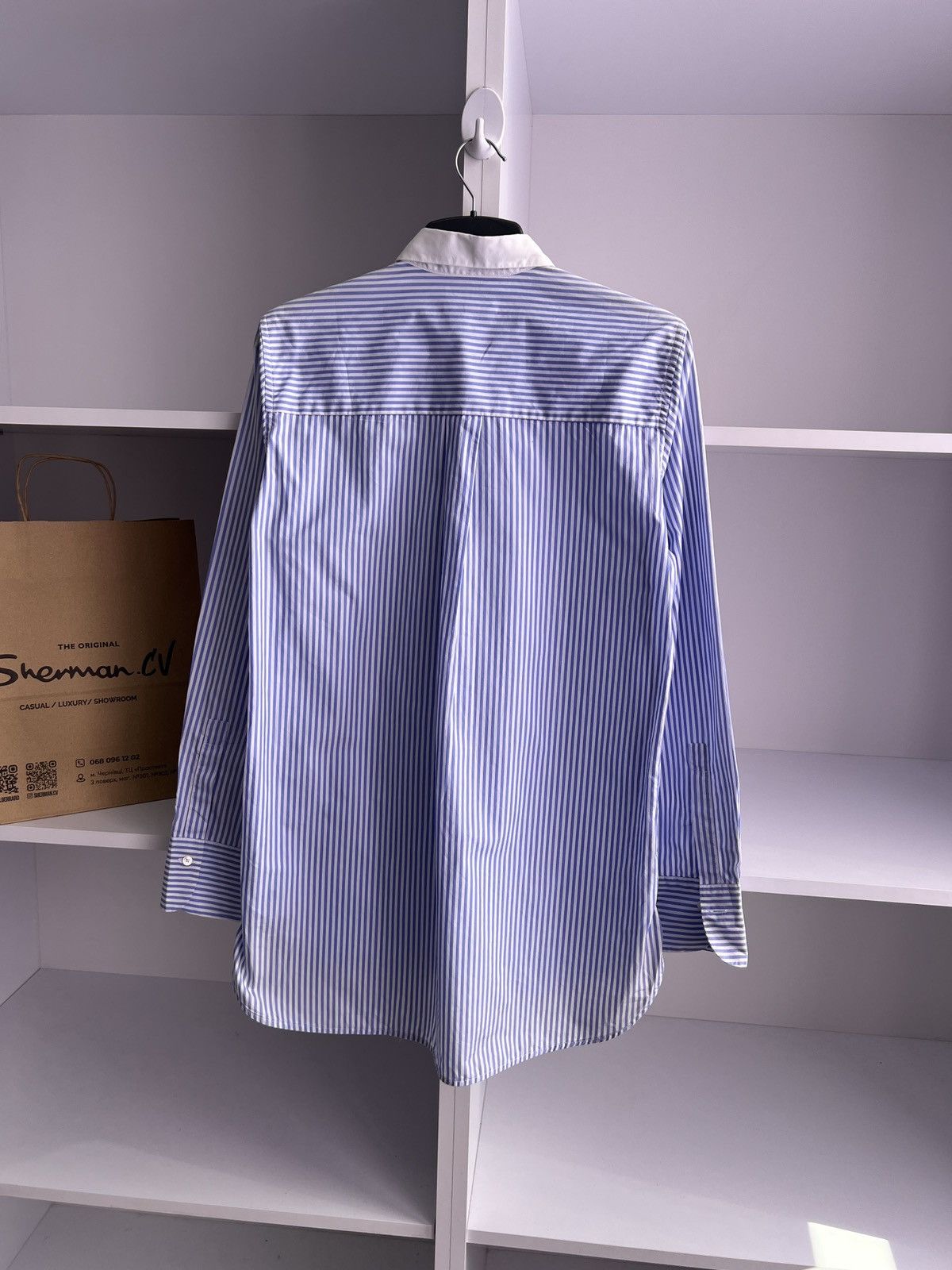 Designer × Vintage Vintage Lis Lareida Women’s Striped Button up shirt Size XS / US 0-2 / IT 36-38 - 13 Thumbnail