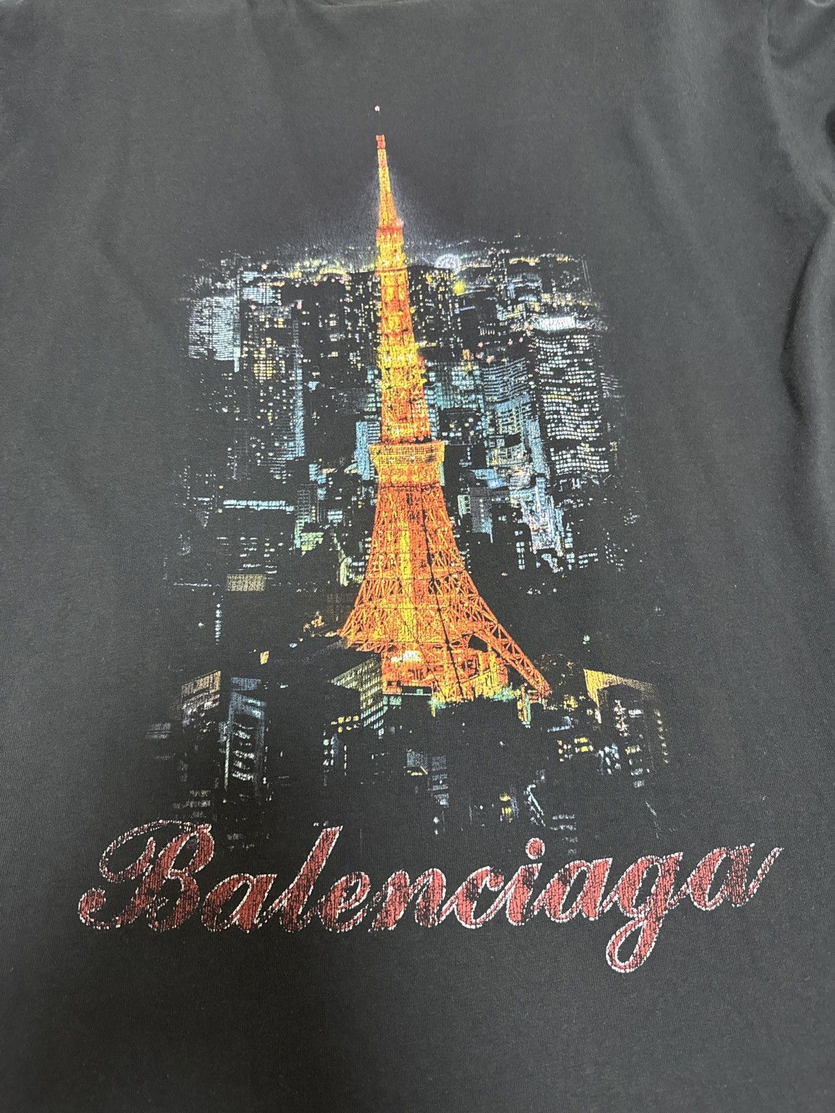 Balenciaga Tokyo Ginza Exclusive T-Shirt Size US S / EU 44-46 / 1 - 3 Thumbnail