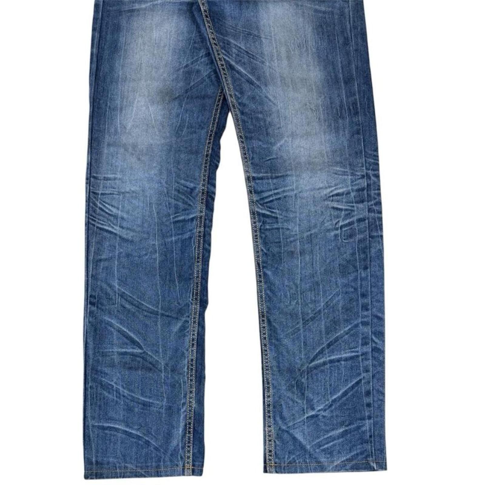 True Religion Japanese Vintage Big Train Osaka coolmax denim jeans Size US 32 / EU 48 - 5 Thumbnail