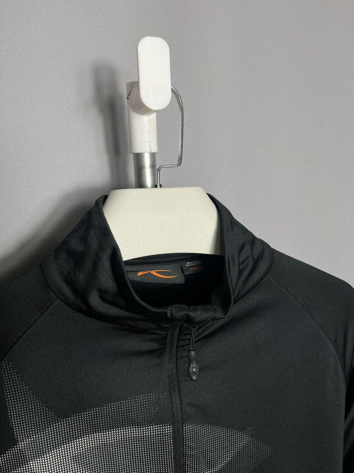 KJUS Kjus Half Zip 1/4 Track Black Long Sleeve Thermo Men's Size US L / EU 52-54 / 3 - 3 Thumbnail