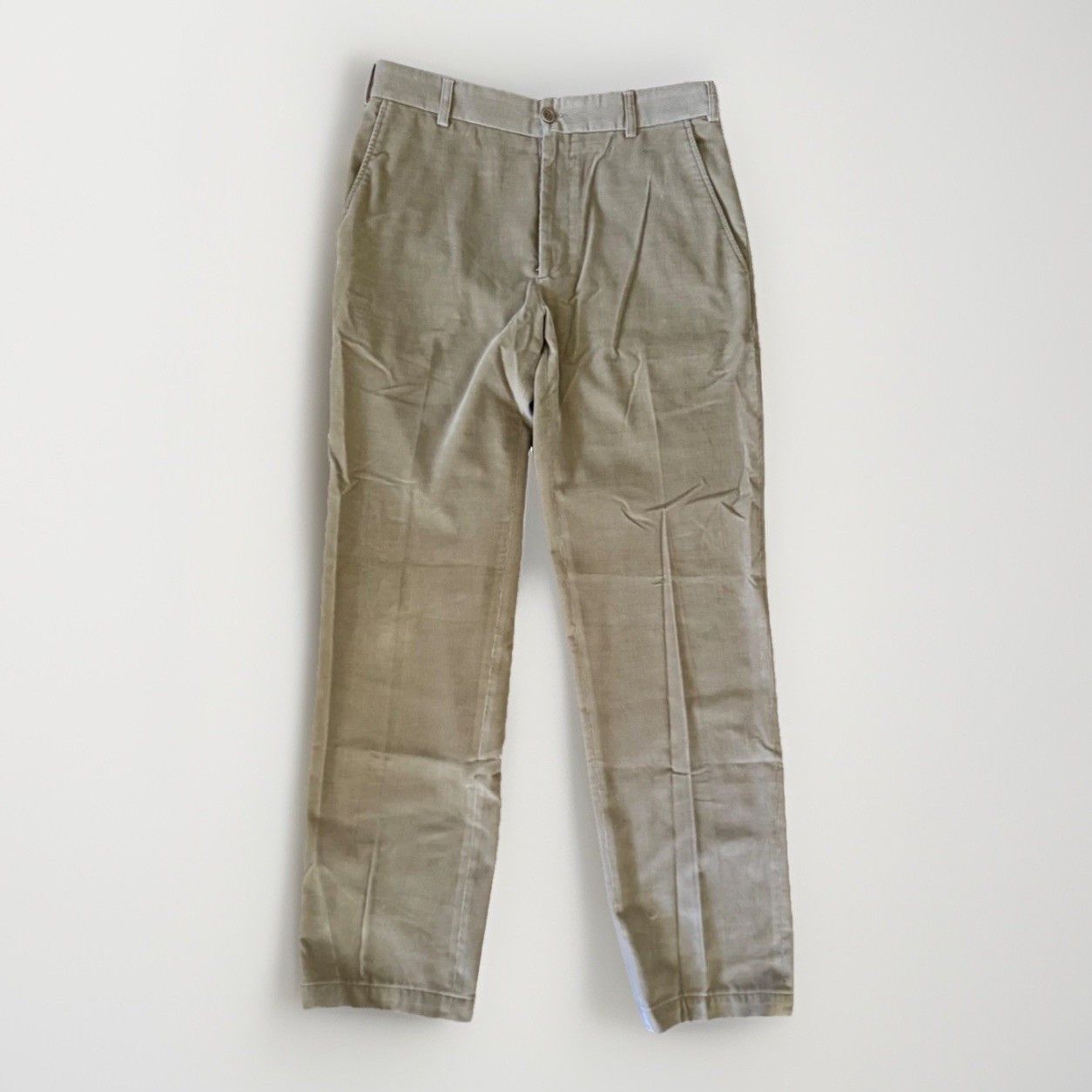 Paul & Shark Paul & Shark 31x32 Mens Corduroy Trousers Beige Pants Khaki Size US 31 - 1 Thumbnail