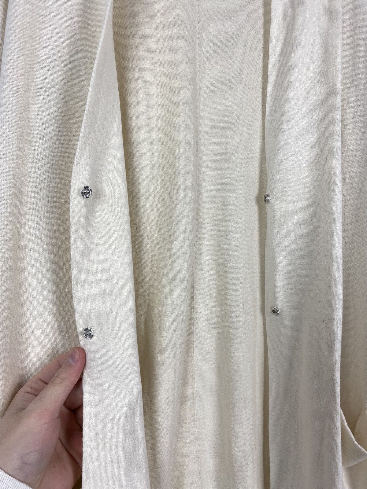 Filippa K Filippa K Tan Combined Cotton Long Cardigan Size S / US 4 / IT 40 - 10 Thumbnail