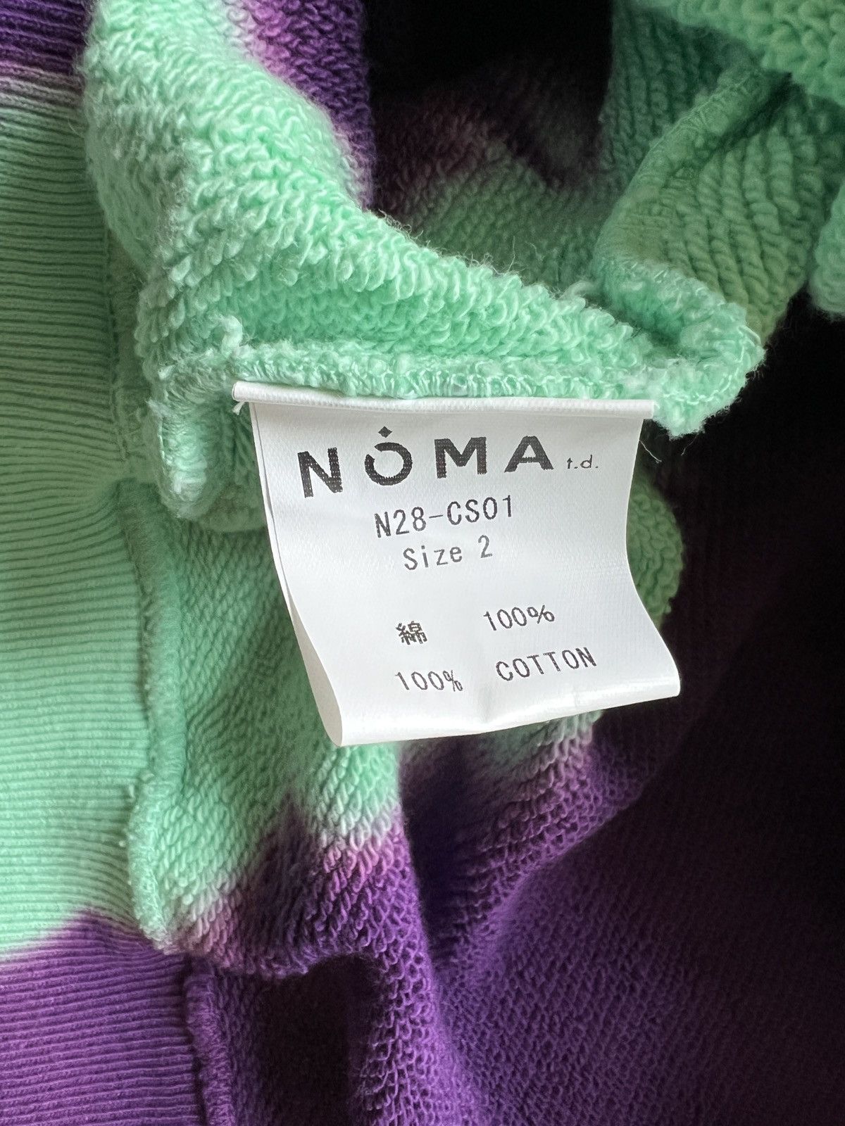 NOMA t.d Nomarhythm Textile Twisted Sweatshirt Size US L / EU 52-54 / 3 - 9 Thumbnail