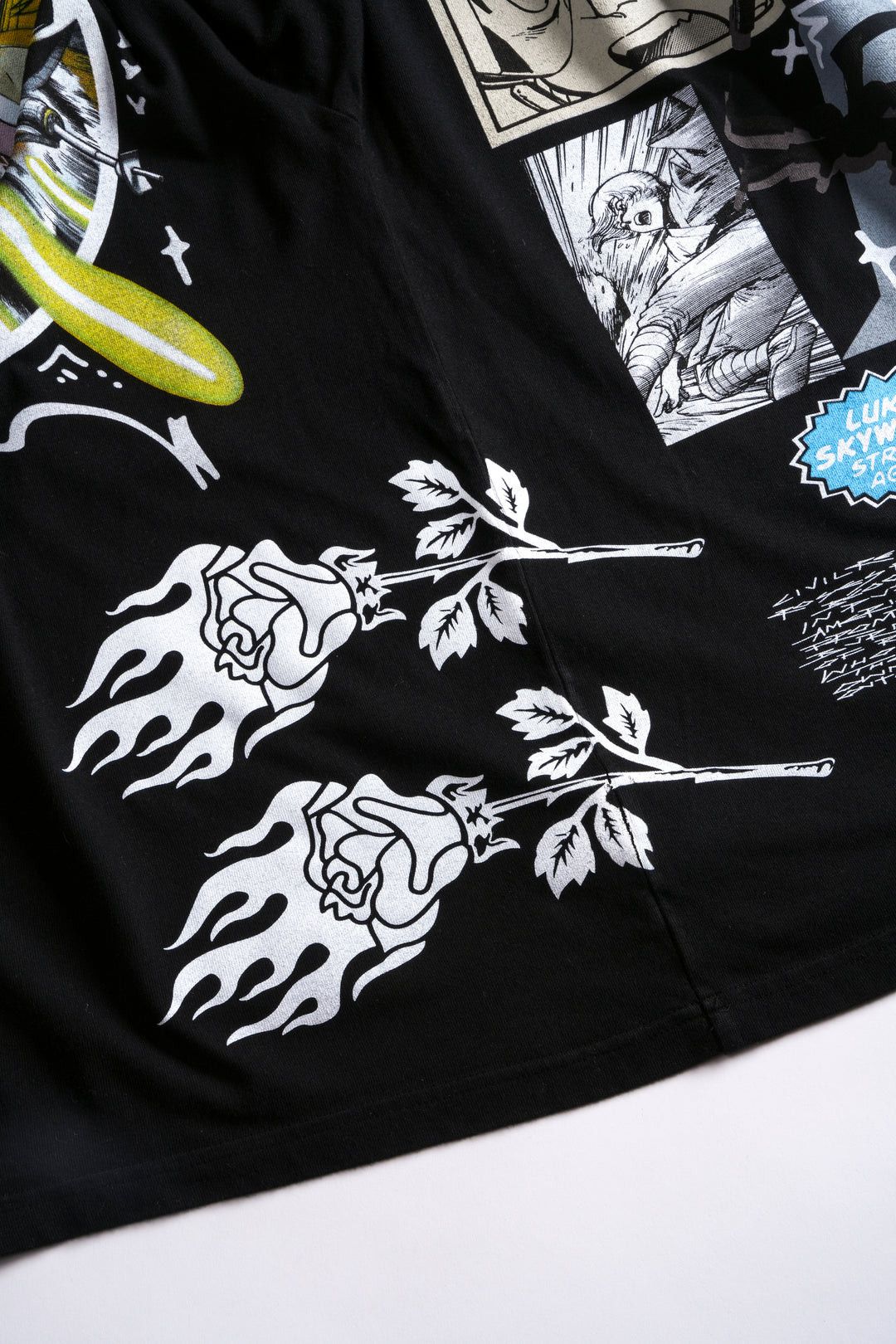 Civil Regime Luke Manga American Classic Oversized Tee in Black Size US L / EU 52-54 / 3 - 7 Thumbnail