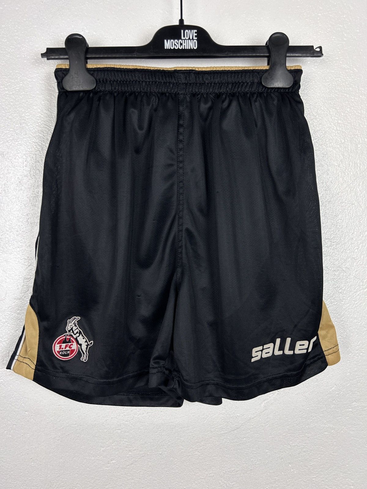 00s Vintage Saller 1. FC Koln 2002/03 Away Kit Soccer Shorts