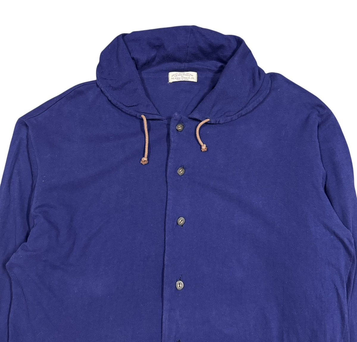 45rpm Vtg🔥45Rpm Indigo Shawl Sailor Navy Buttoned Jacket Size US L / EU 52-54 / 3 - 3 Thumbnail