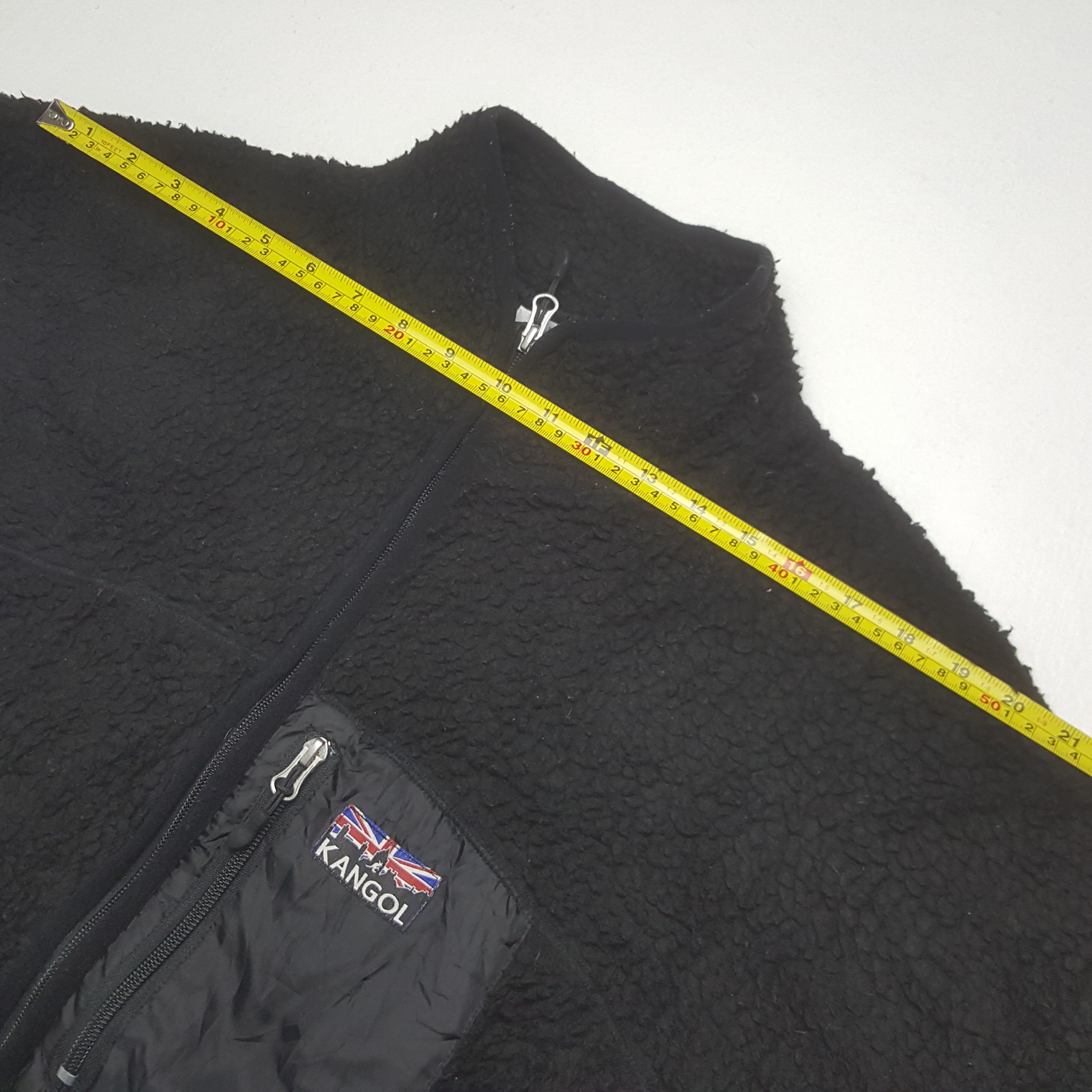 Kangol Vintage Kangol Fleece Single Pocket Zipper Sweatshirt Size US M / EU 48-50 / 2 - 5 Thumbnail