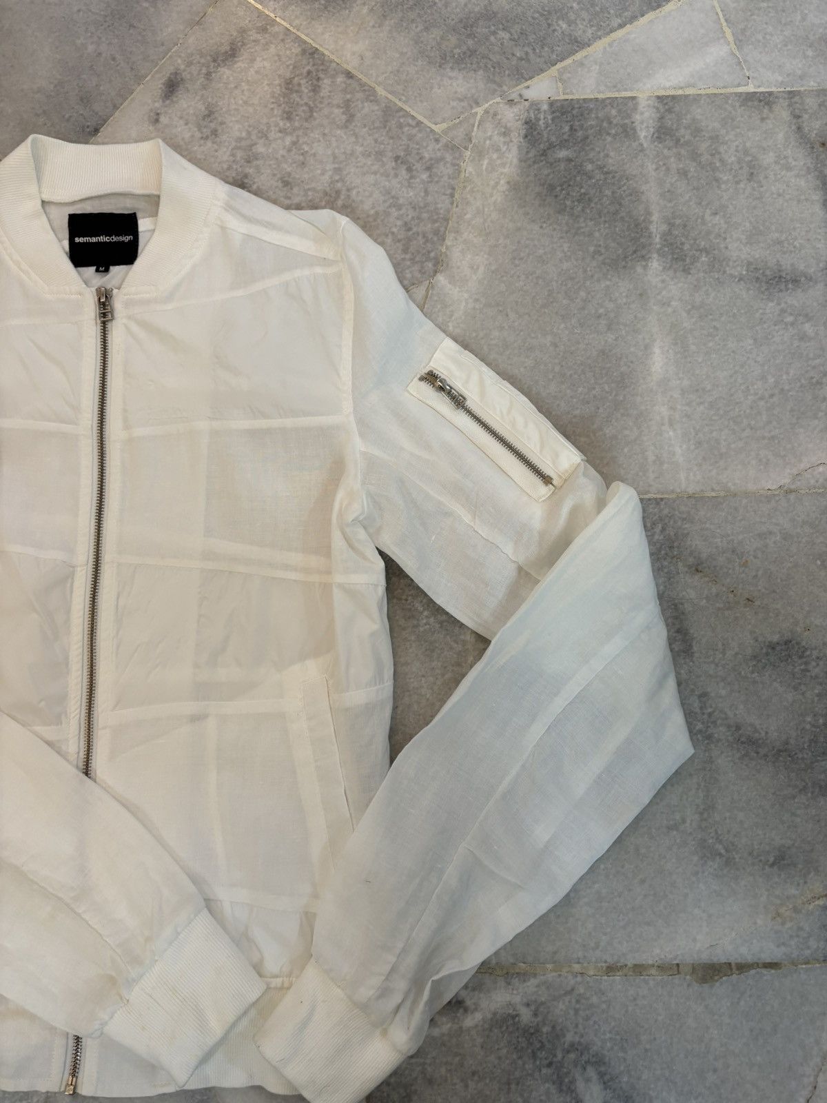 Japanese Brand 2000s Semantic design Bomber Jacket Size US M / EU 48-50 / 2 - 9 Thumbnail