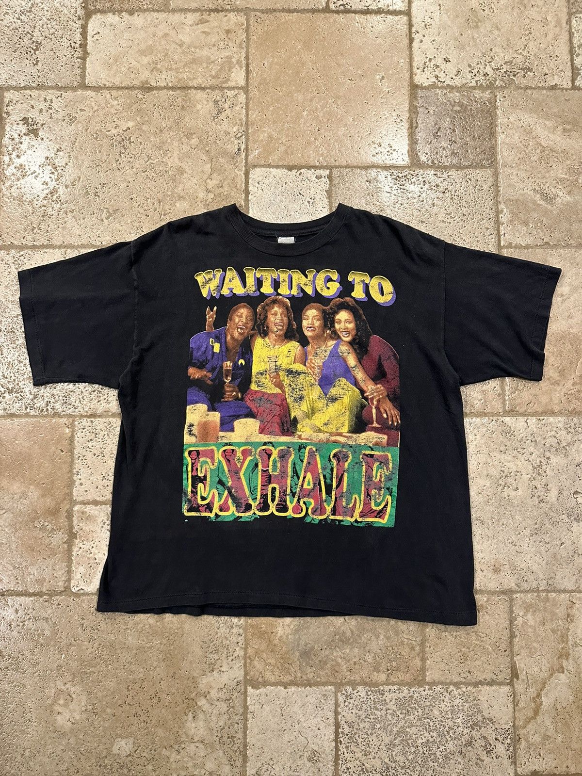 Band Tees Vintage Whitney Houston Waiting to Exhale 90s T-Shirt Size US XL / EU 56 / 4 - 3 Thumbnail