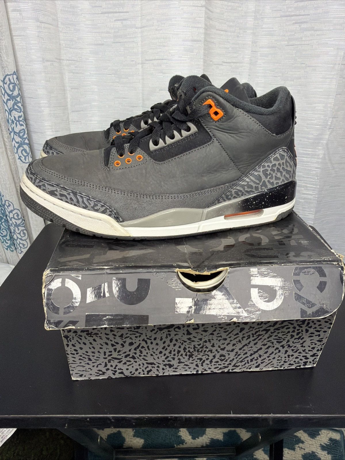 Nike Jordan 3 Retro Fear Pack size 8.5 Men’s Size US 8.5 / EU 41-42 - 7 Thumbnail