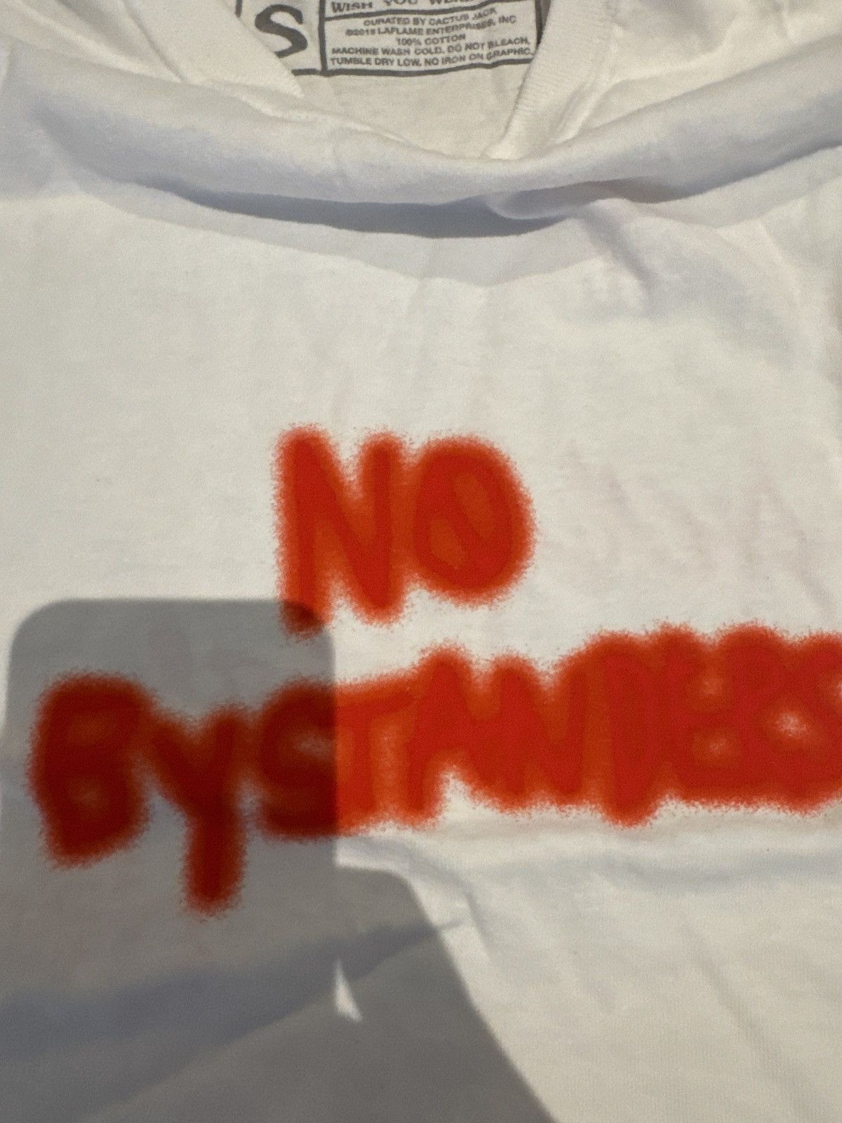 Travis Scott Travis Scott Astroworld No Bystanders T shirt size S Size US S / EU 44-46 / 1 - 3 Thumbnail