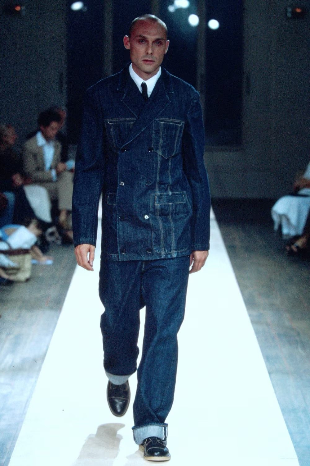 Yohji Yamamoto SS02 Runway Double Breath Spotted Horse Collab Size US M / EU 48-50 / 2 - 1 Thumbnail