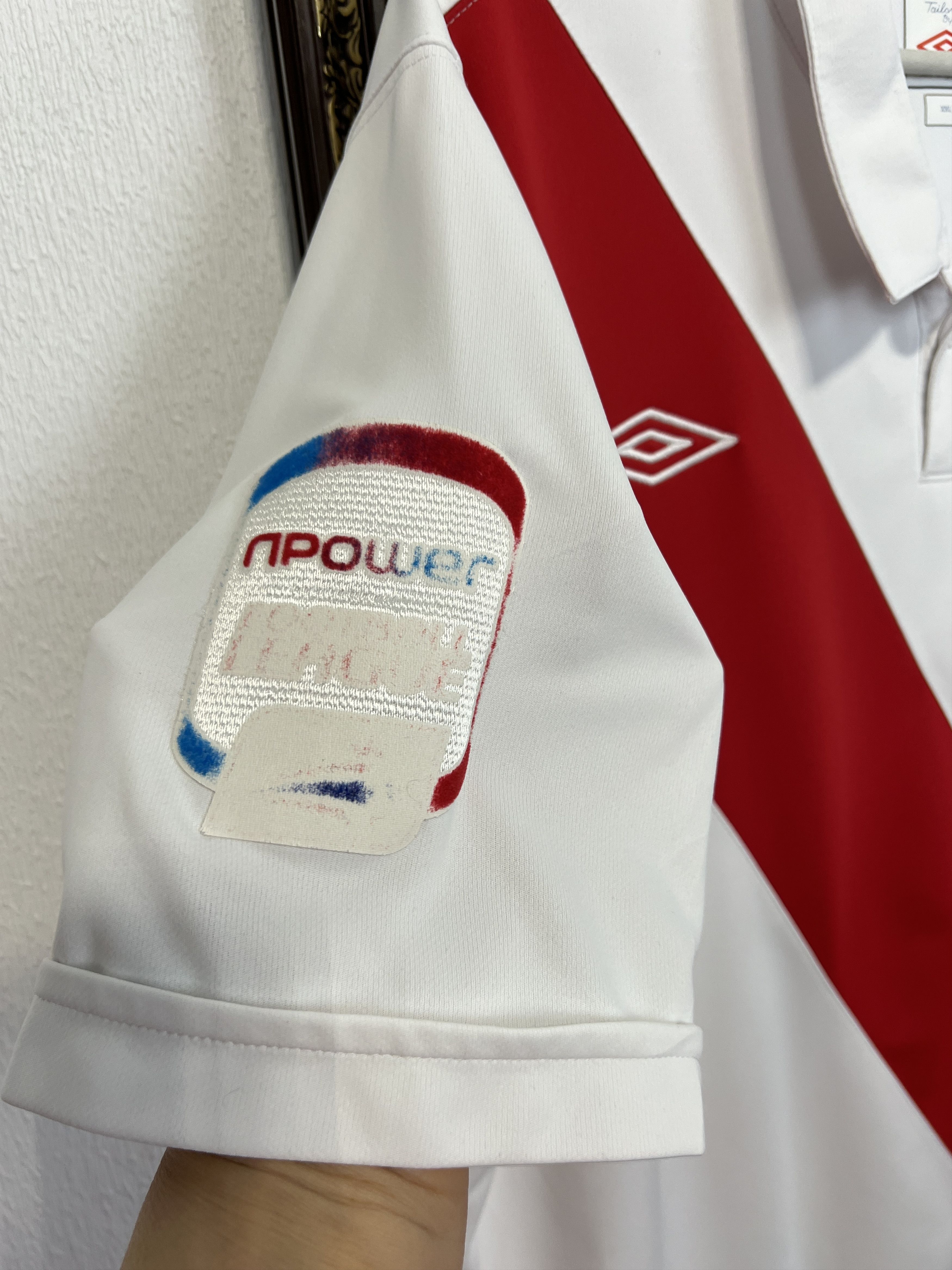 Umbro Southampton Home football shirt #26 Chamberlain Player Issue Size US XXL / EU 58 / 5 - 8 Thumbnail