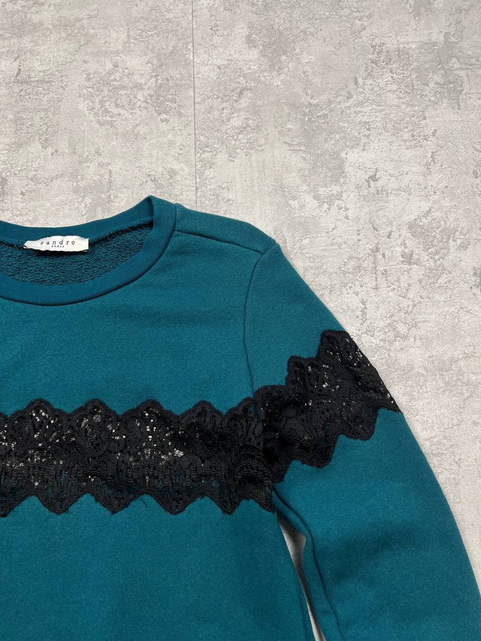 Sandro Sandro Blue Sweatshirt Size M / US 6-8 / IT 42-44 - 7 Thumbnail