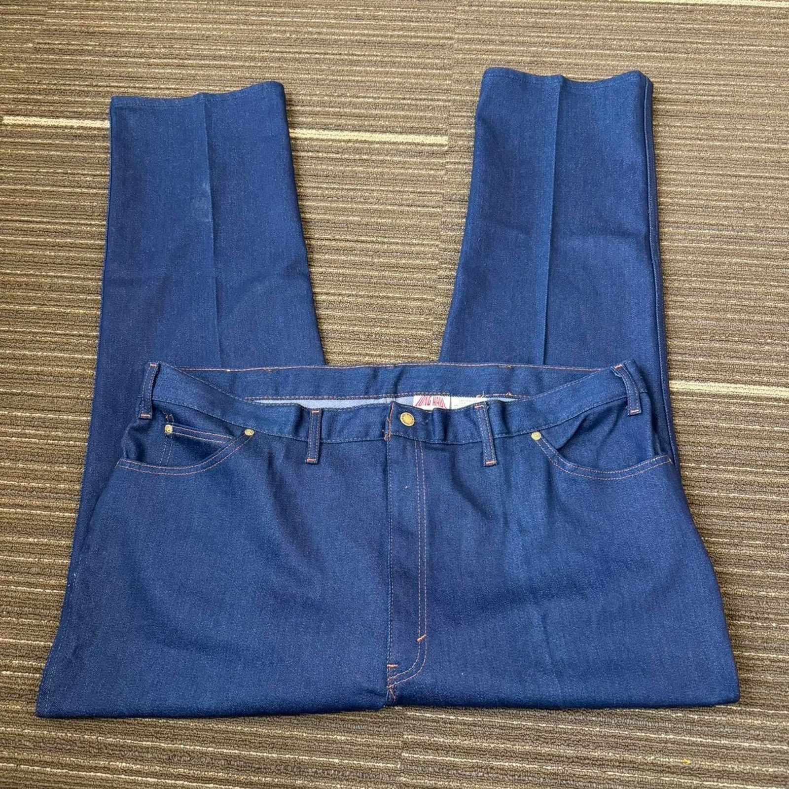 JNCO × Vintage Vintage 80s Made in USA baggy "Long Haul" Denim Jeans Size US 44 / EU 60 - 2 Thumbnail