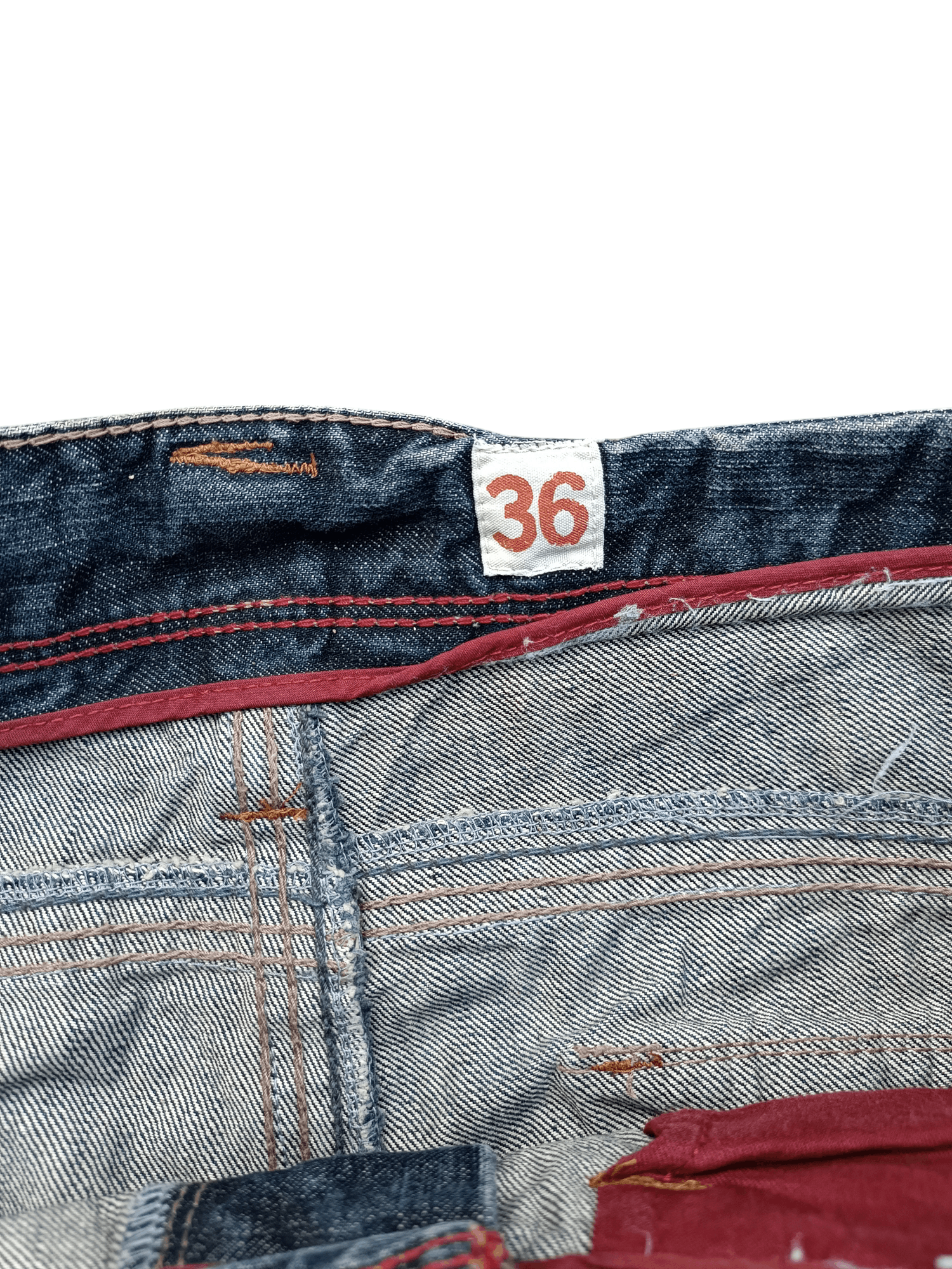 Japanese Brand Japanese Brand Rush Hour Whiskers Faded Jeans Size US 38 / EU 54 - 5 Thumbnail