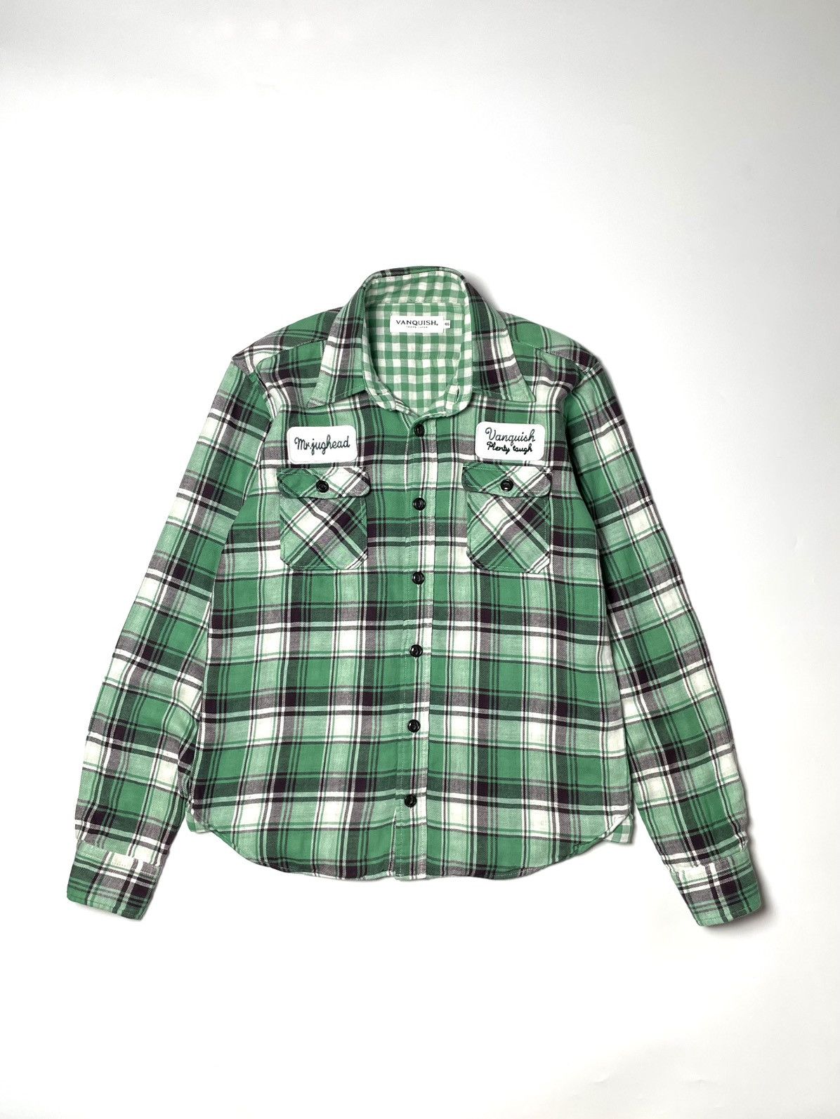 Flannel Vanquish Double Pocket Flannel Shirt Size US M / EU 48-50 / 2 - 1 Thumbnail