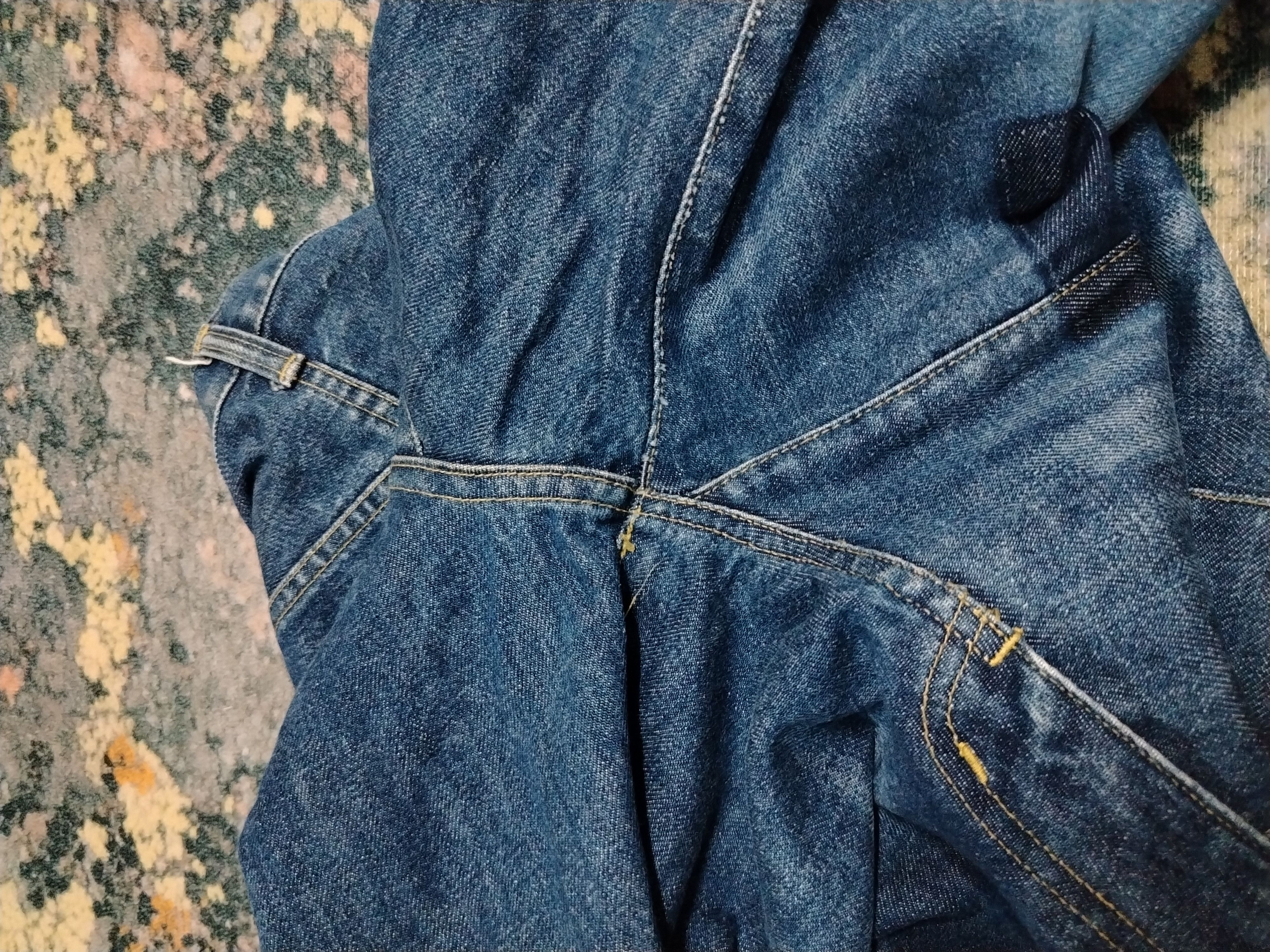 Japanese Brand Japanese brand GIGGLY Patchwork jeans Size US 32 / EU 48 - 4 Thumbnail