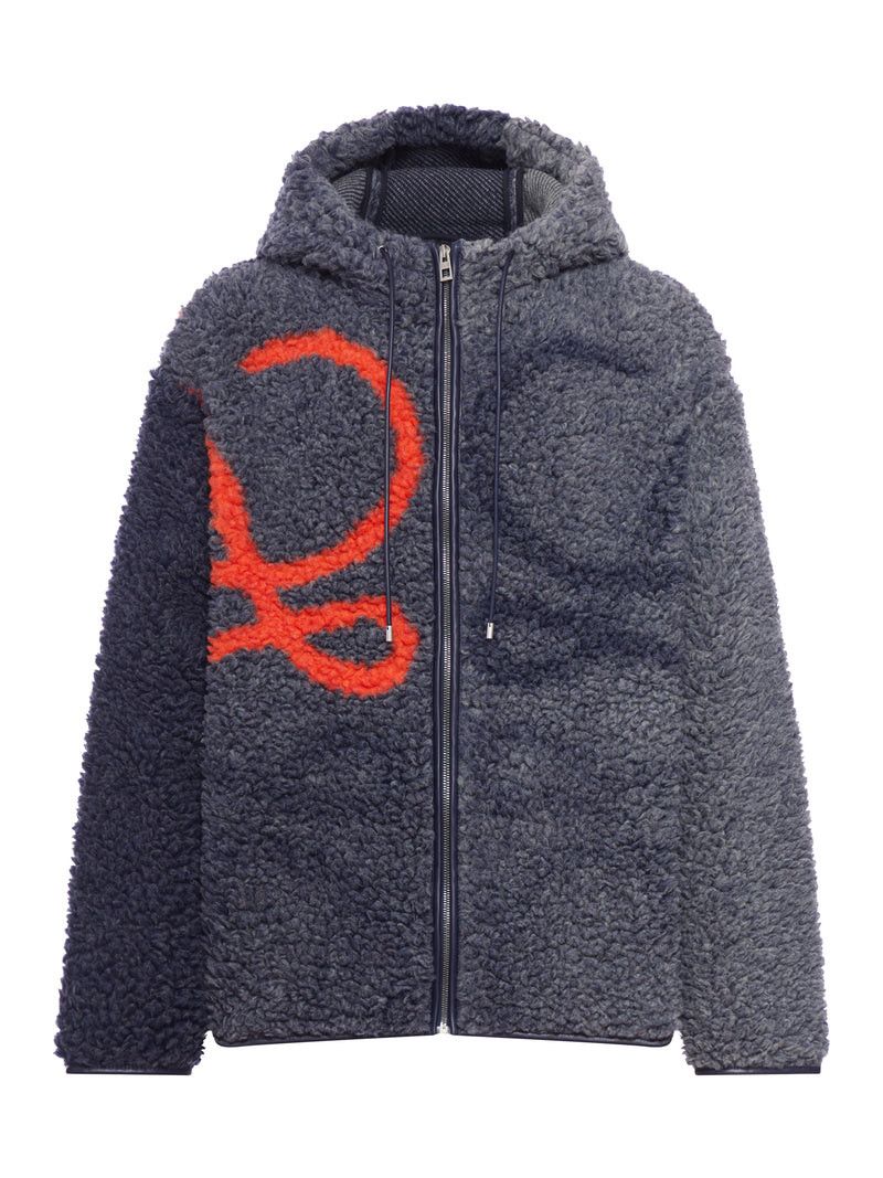 Loewe ANAGRAM JACQUARD FLEECE JACKET Size US M / EU 48-50 / 2 - 1 Thumbnail