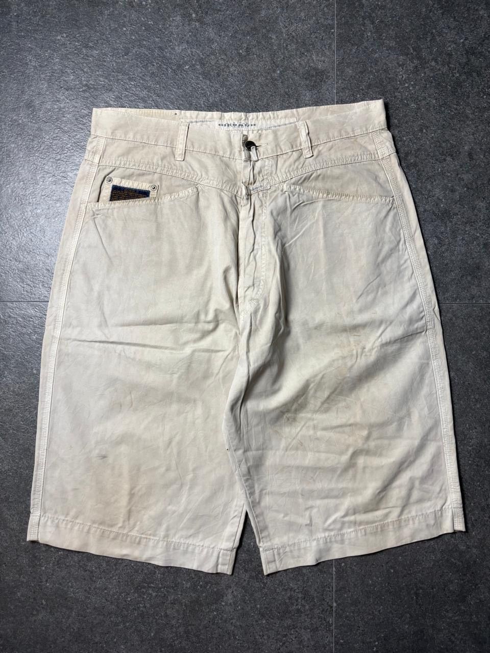 Marithe + Francois Girbaud 2000s Marithe Francois Girbaud AntiqueX Baggy Jorts Size US 32 / EU 48 - 2 Thumbnail