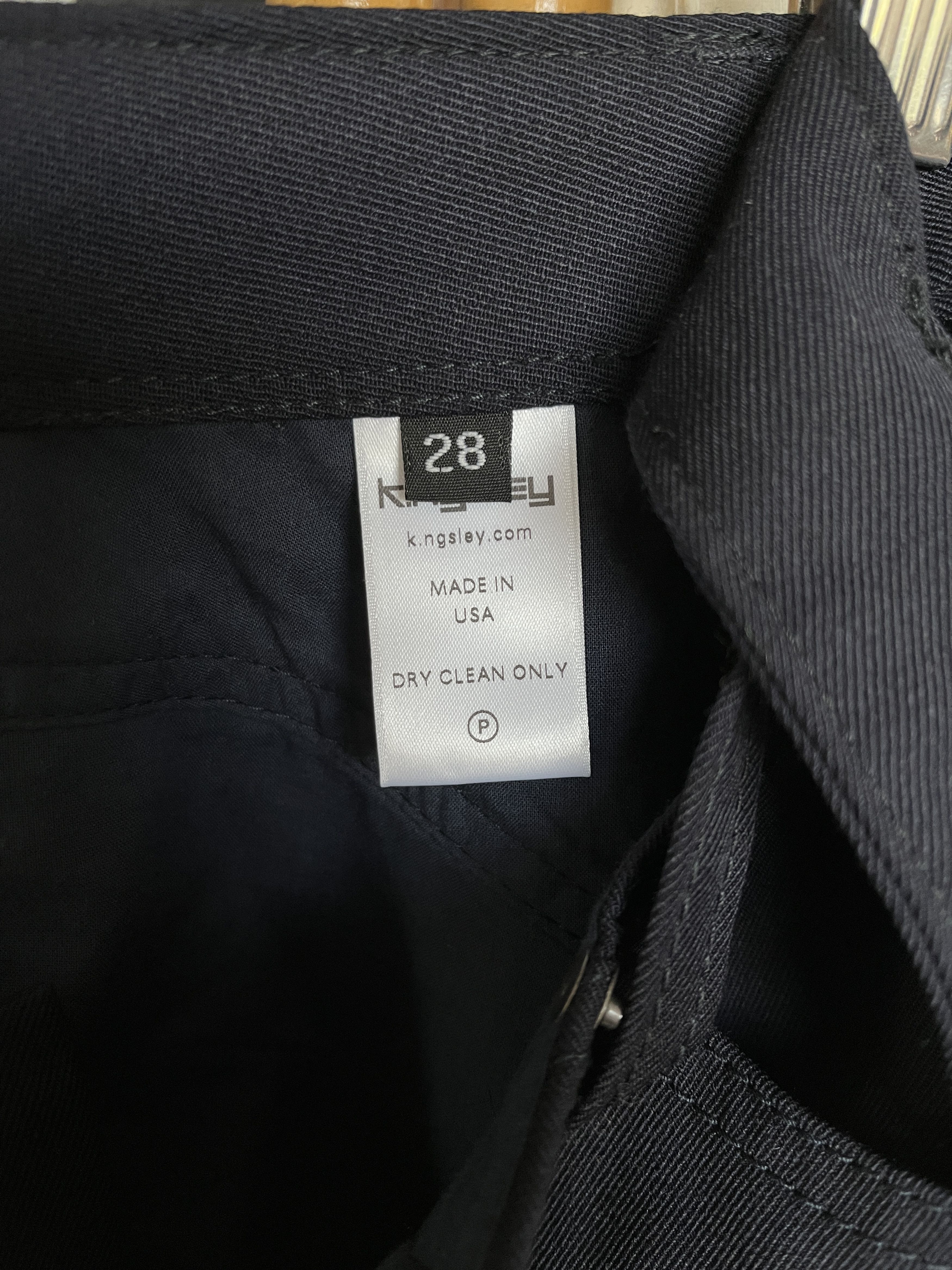 Other k.ngsley "Racehim" trousers. Navy. Small/28 Size US 28 / EU 44 - 4 Thumbnail