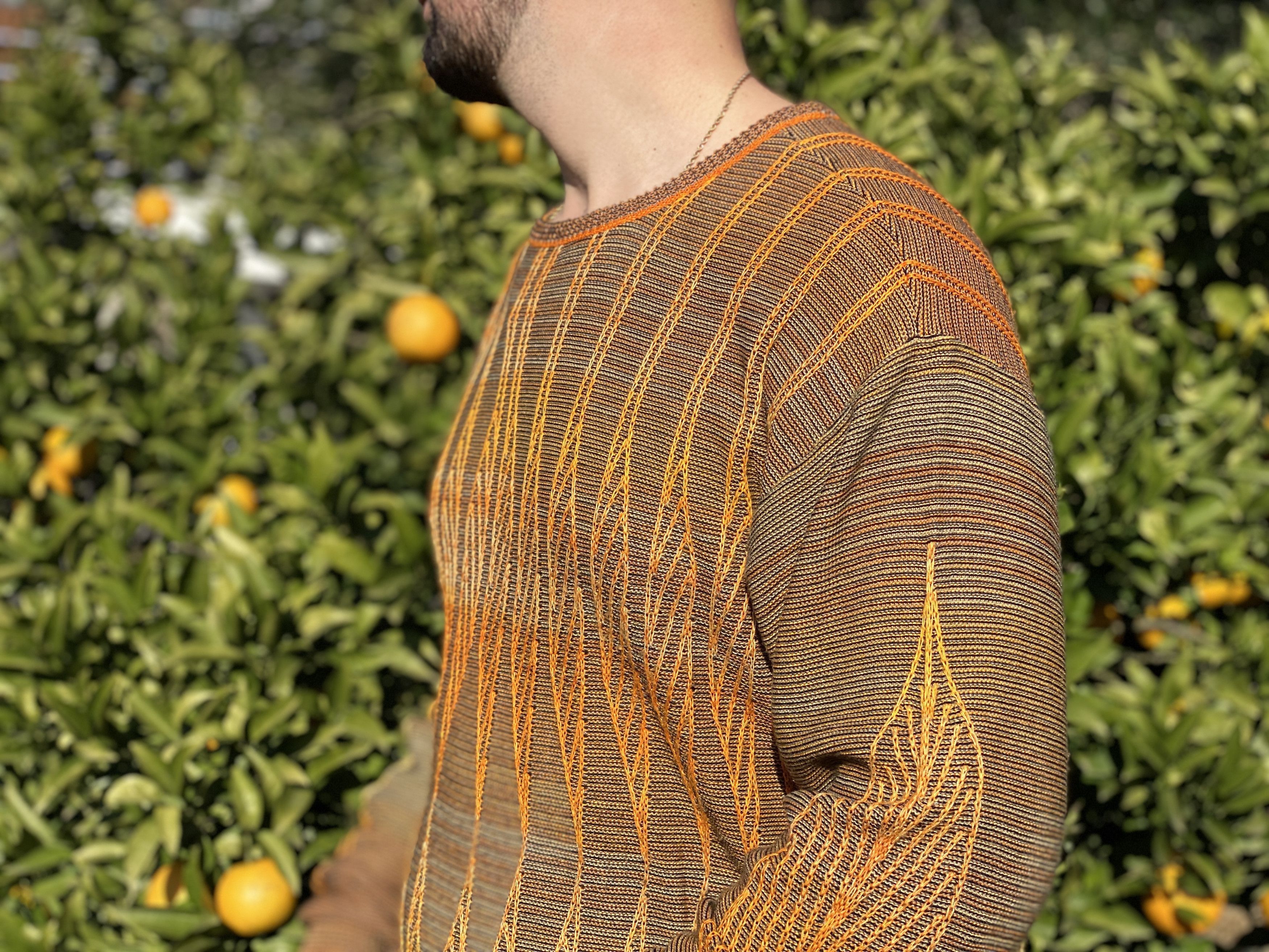 Carlo Colucci Carlo Colucci Rainbow 3D Sweater Cosby size 54 L XL Pullover Size US L / EU 52-54 / 3 - 6 Thumbnail