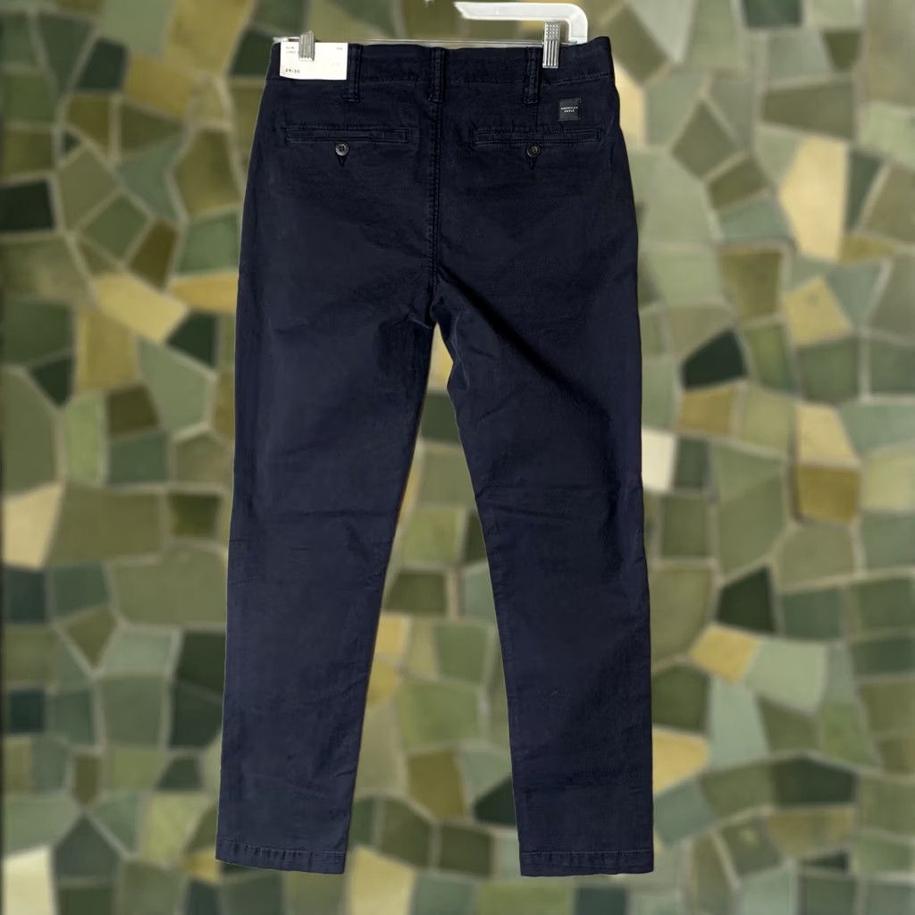 American Eagle Outfitters American Eagle Pants Men 29x30 Blue Slim Lived In Khakis Office Siren Preppy Size US 29 - 1 Thumbnail